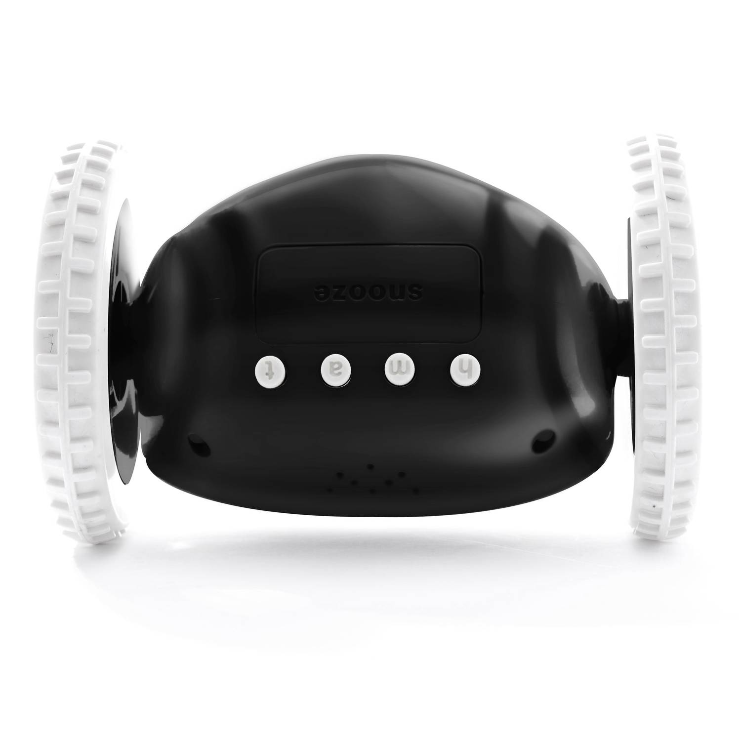 Clocky alarm clock on wheels - Black Clocky alarm clock on wheels - Black