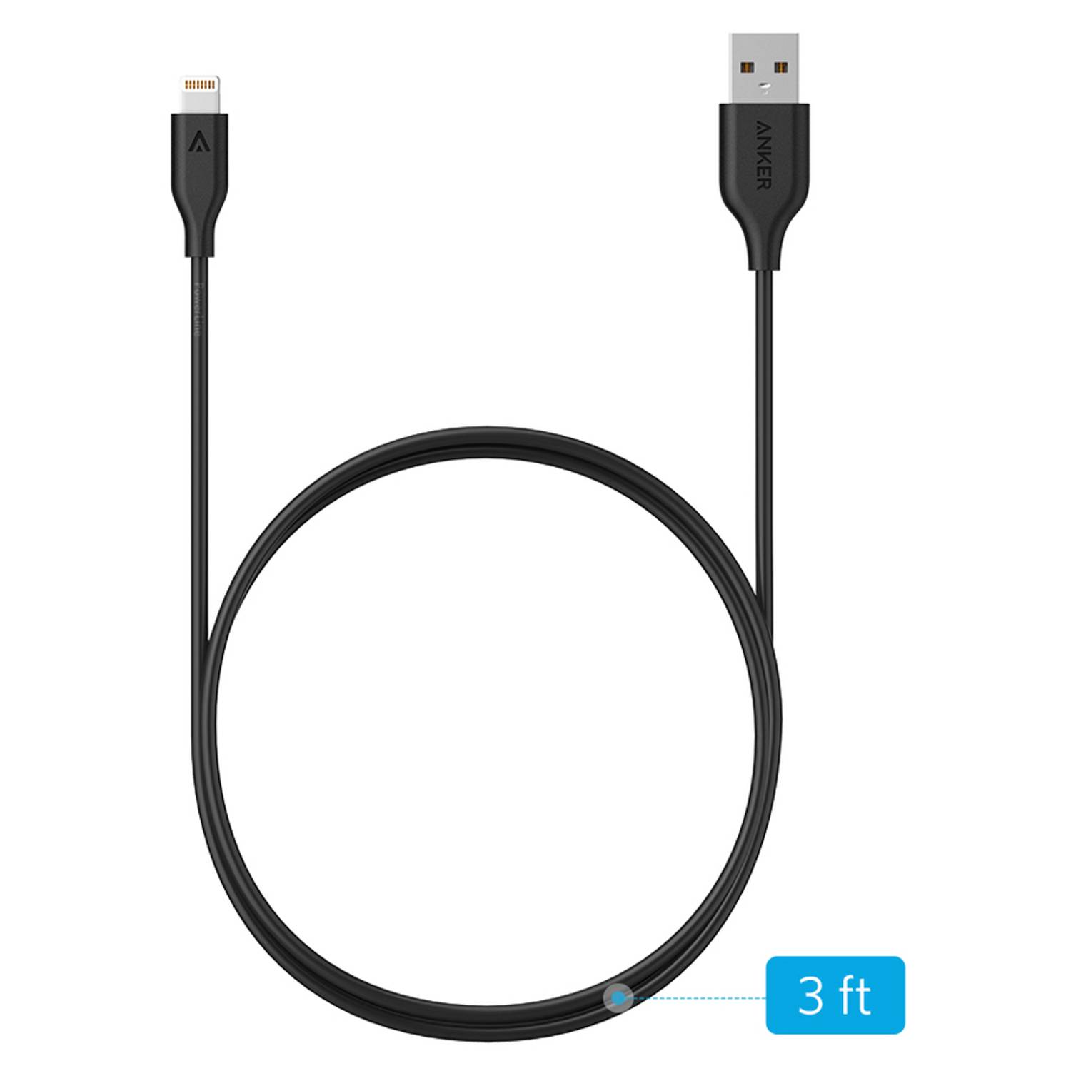 Anker A8112H11 Power Line Lightning Cable 1.8m Grey Anker A8112H11 Power Line Lightning Cable 1.8m Grey