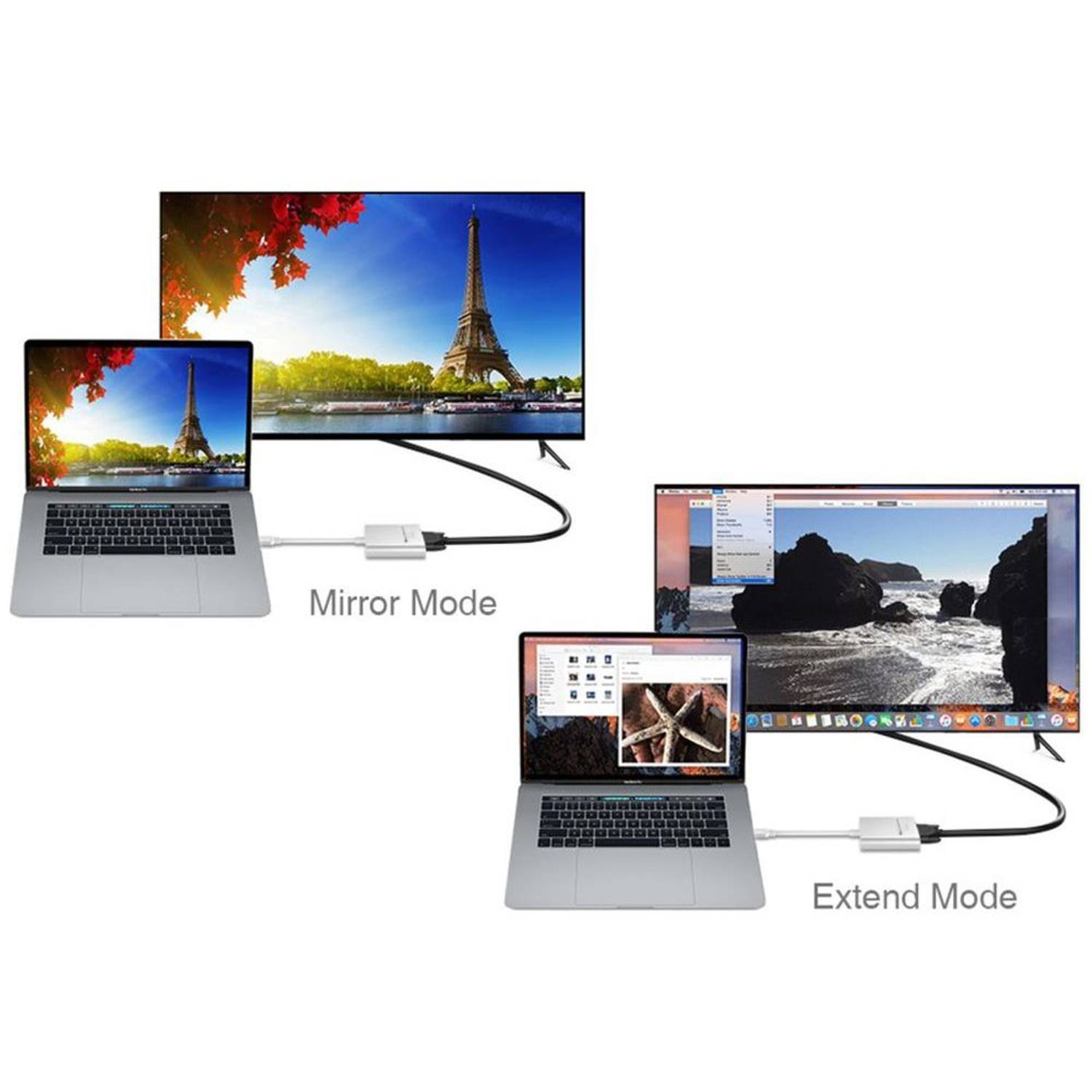 Honeywell Mini Display To HDMI Adapter White Honeywell Mini Display To HDMI Adapter White