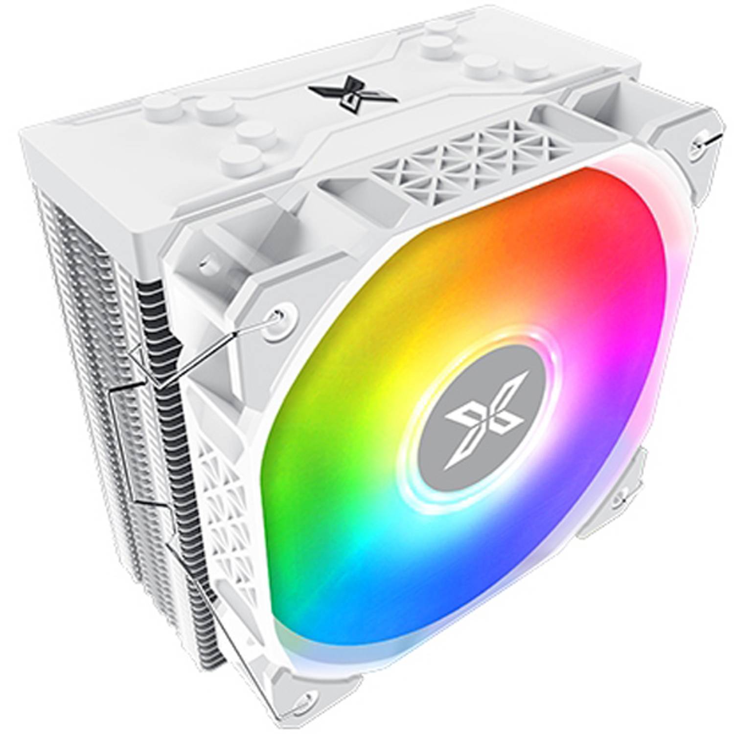 Xigmatek AIR-KILLER S Arctic RGB CPU Tower Air Cooler White Xigmatek AIR-KILLER S Arctic RGB CPU Tower Air Cooler White