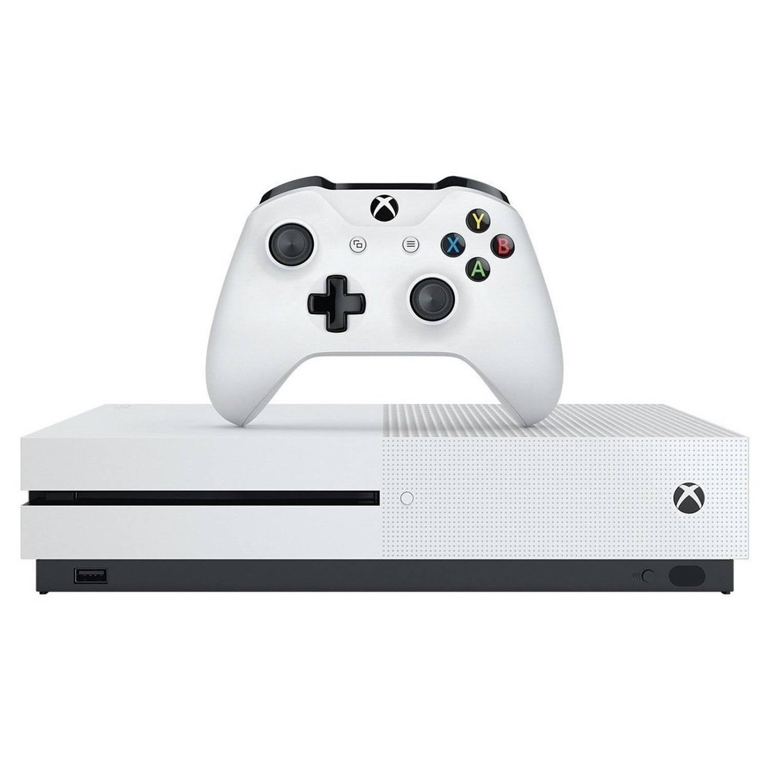 Microsoft Xbox One S Console 500GB White + Steep & The Crew DLC Game Microsoft Xbox One S Console 500GB White + Steep & The Crew DLC Game