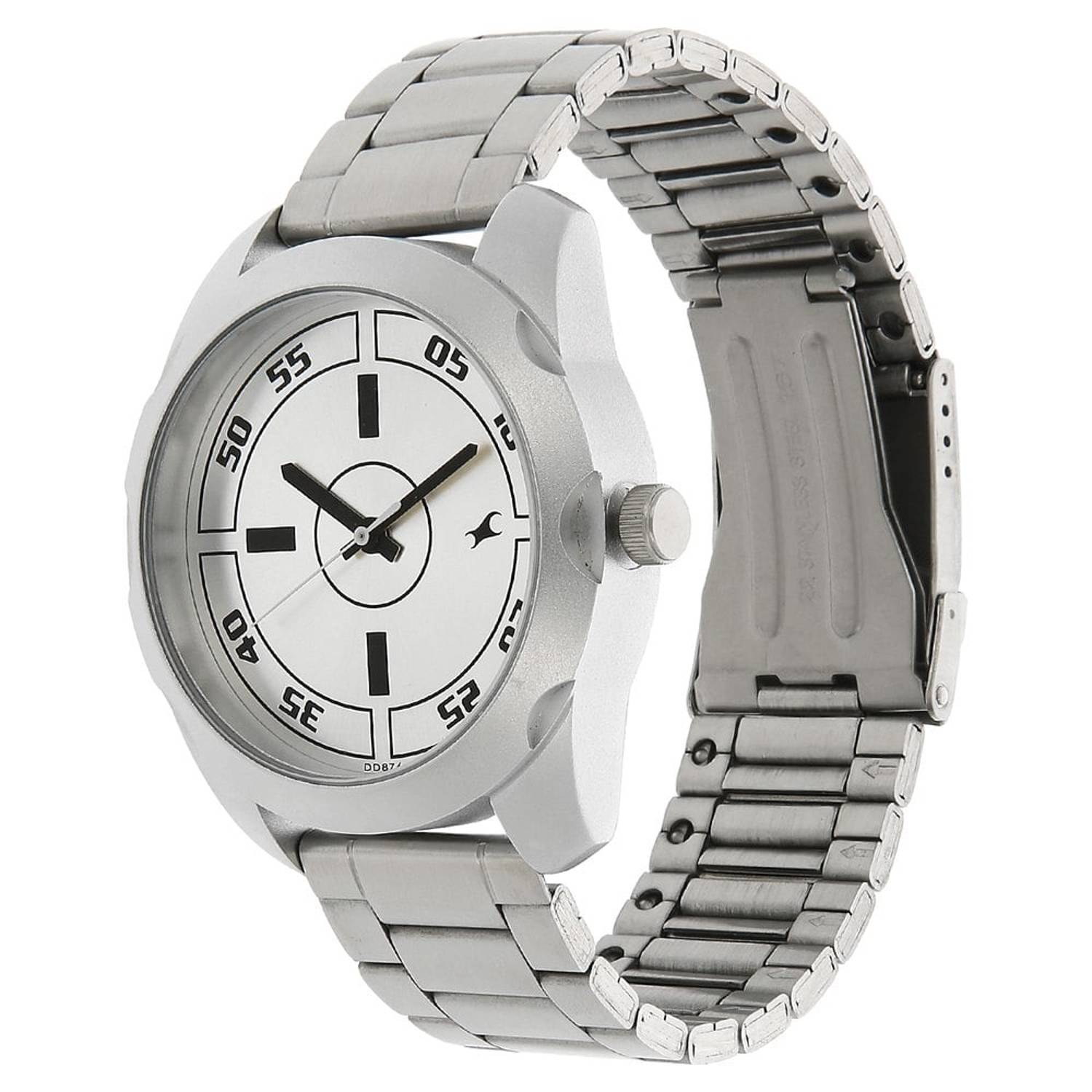 Fastrack 3123SM02 Casual Mens Silver Fastrack 3123SM02 Casual Mens Silver