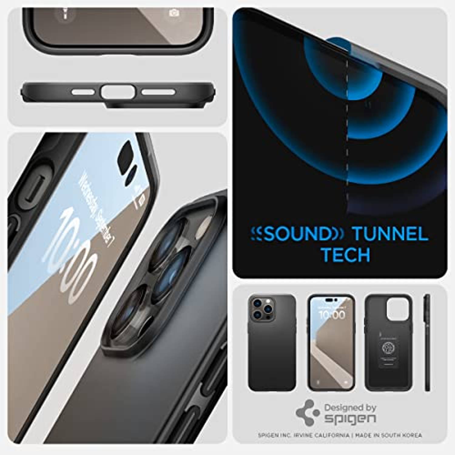 Spigen Thin Fit designed for iPhone 14 Pro case cover - Black Spigen Thin Fit designed for iPhone 14 Pro case cover - Black