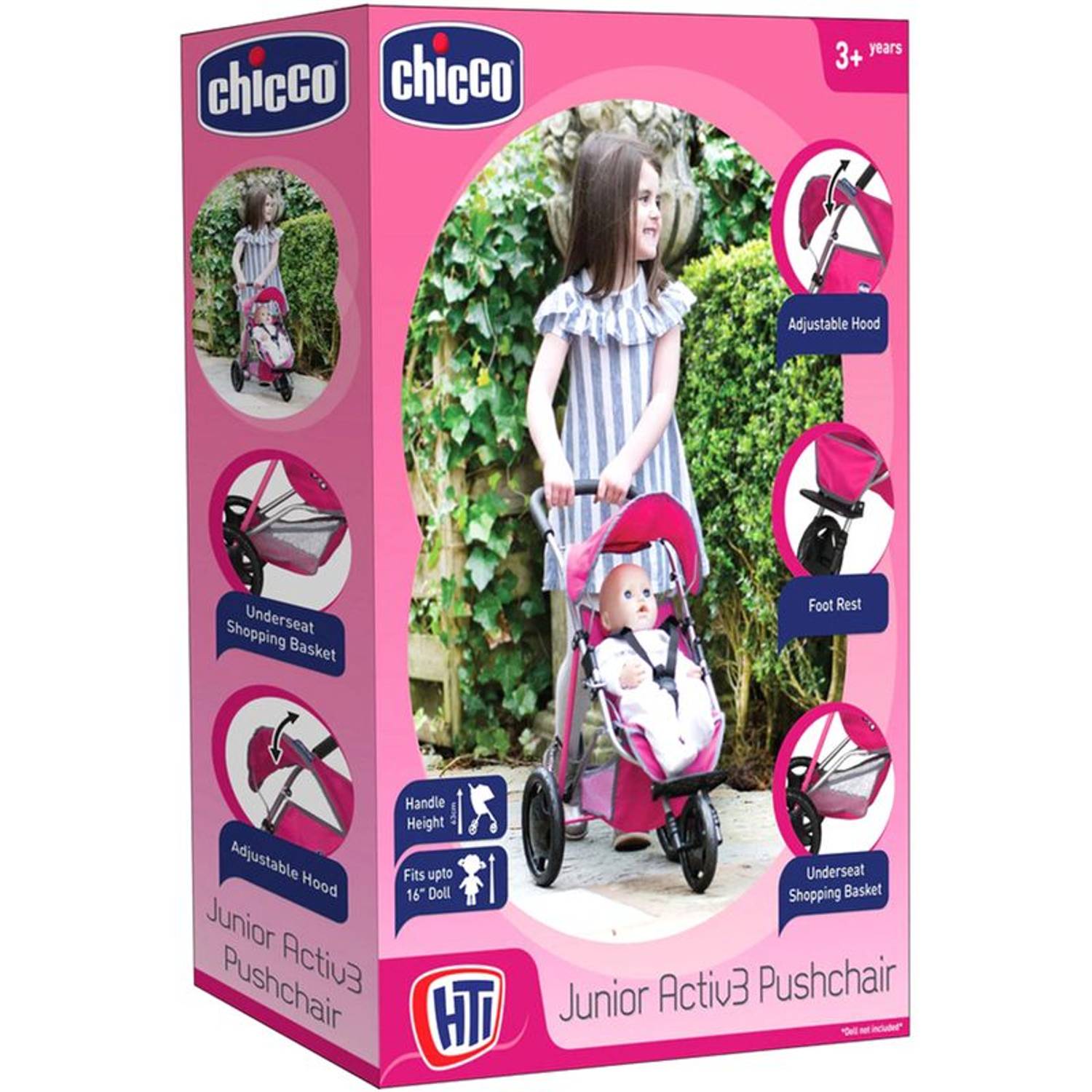 HTI 1423580 Chicco Junior Active Pushchair Stroller HTI 1423580 Chicco Junior Active Pushchair Stroller