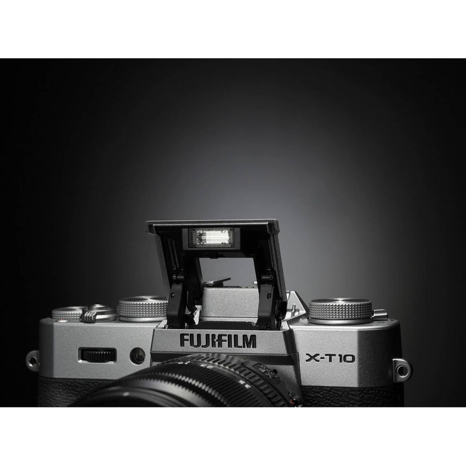 Fujifilm X-T10 Mirrorless Digital Camera Silver With XF 18-55mm Lens Fujifilm X-T10 Mirrorless Digital Camera Silver With XF 18-55mm Lens