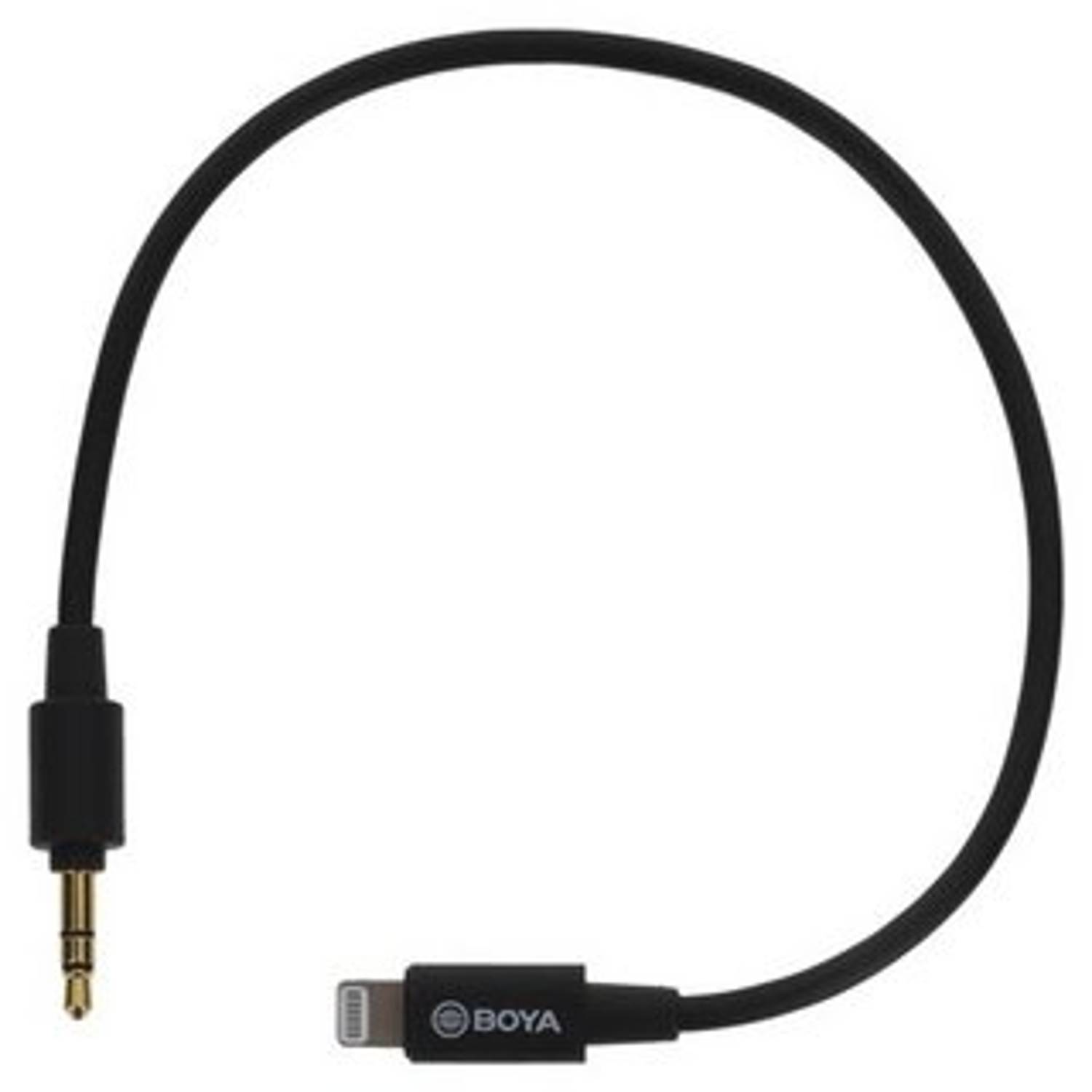 Boya Lightning To Male Audio Cable 3.5mm By-k1 Boya Lightning To Male Audio Cable 3.5mm By-k1