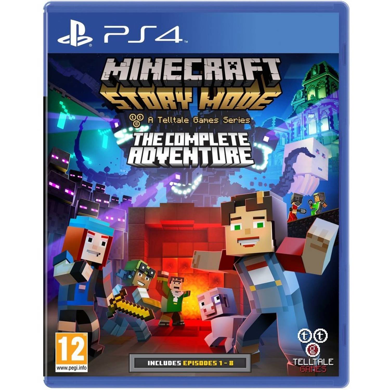 PS4 Minecraft Story Mode Complete Adventure Game PS4 Minecraft Story Mode Complete Adventure Game
