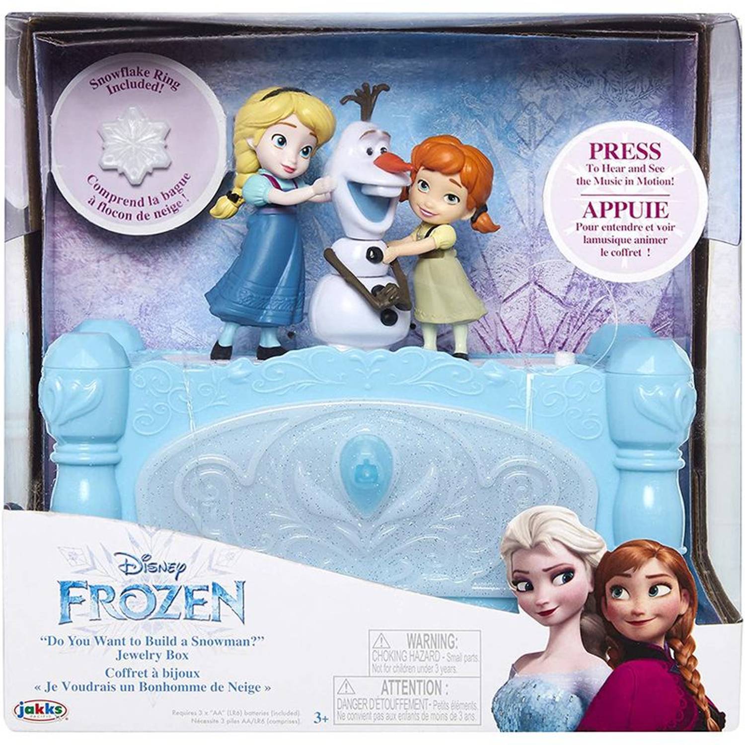 Jakks 192995206861 Disney Frozen Jewelry Box 206862 Toy Jakks 192995206861 Disney Frozen Jewelry Box 206862 Toy