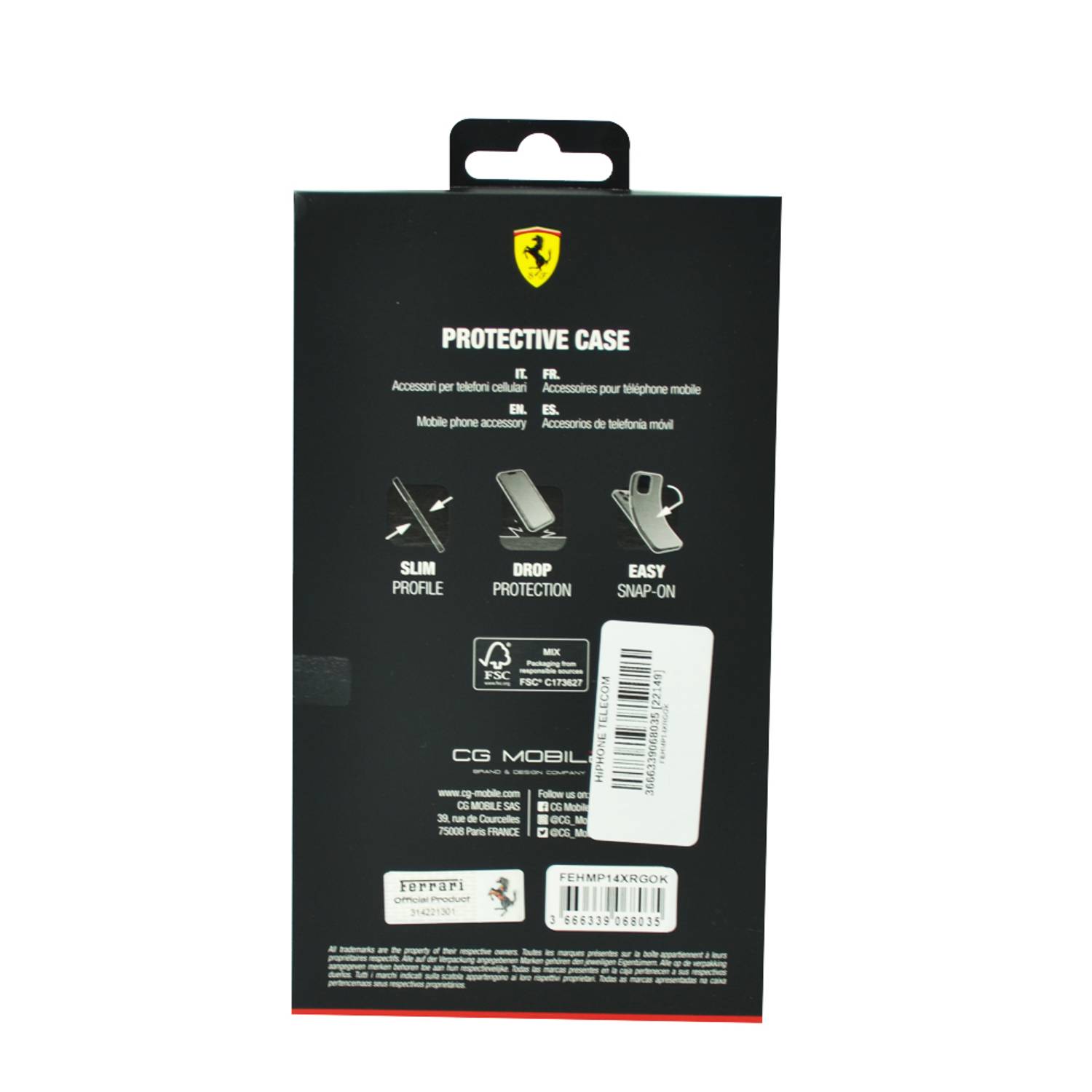 Ferrari Magsafe Leather Stitched Red Line Hard Case For Iphone 14 Pro Max Black Ferrari Magsafe Leather Stitched Red Line Hard Case For Iphone 14 Pro Max Black