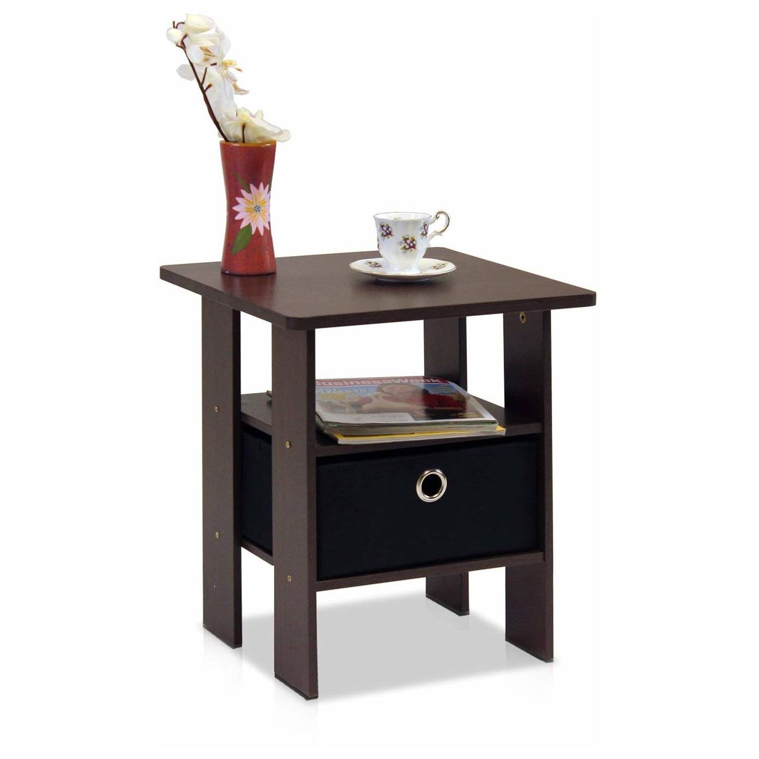 End Table Bedroom Night Stand in Brown Color End Table Bedroom Night Stand in Brown Color