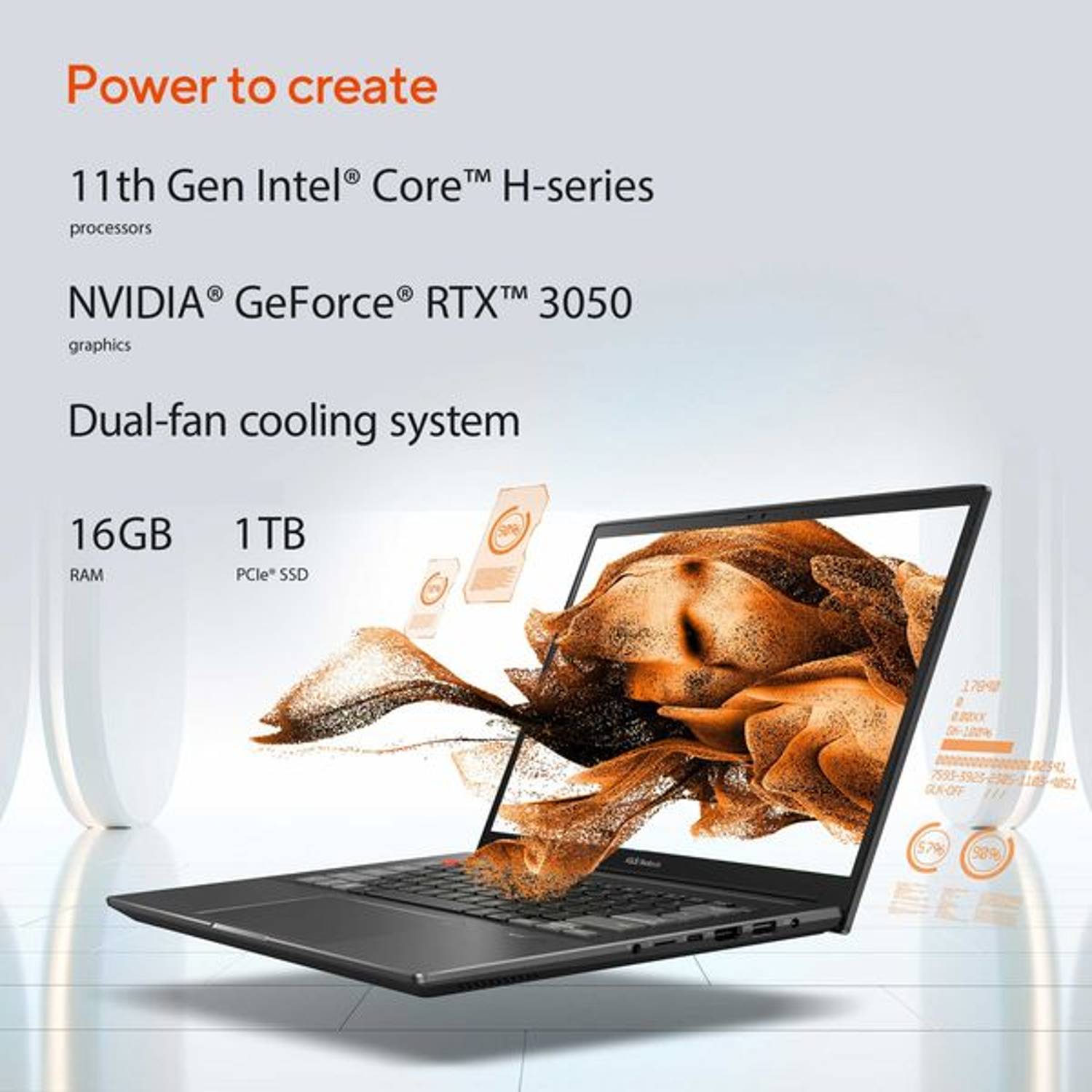 لابتوب أسوس فيفوبوك برو 14X OLED (N7400) N7400PC-OLED007W بمعالج i7 الجيل 11 بتردد 3.30 جيجاهرتز وذاكرة 16 جيجا وسعة 1 تيرا وويندوز 11 وشاشة OLED مقاس 14 ولوحة مفاتيح إنجليزية/عربية ولون رمادي - إصدار الشرق الأوسط لابتوب أسوس فيفوبوك برو 14X OLED (N7400) N7400PC-OLED007W بمعالج i7 الجيل 11 بتردد 3.30 جيجاهرتز وذاكرة 16 جيجا وسعة 1 تيرا وويندوز 11 وشاشة OLED مقاس 14 ولوحة مفاتيح إنجليزية/عربية ولون رمادي - إصدار الشرق الأوسط