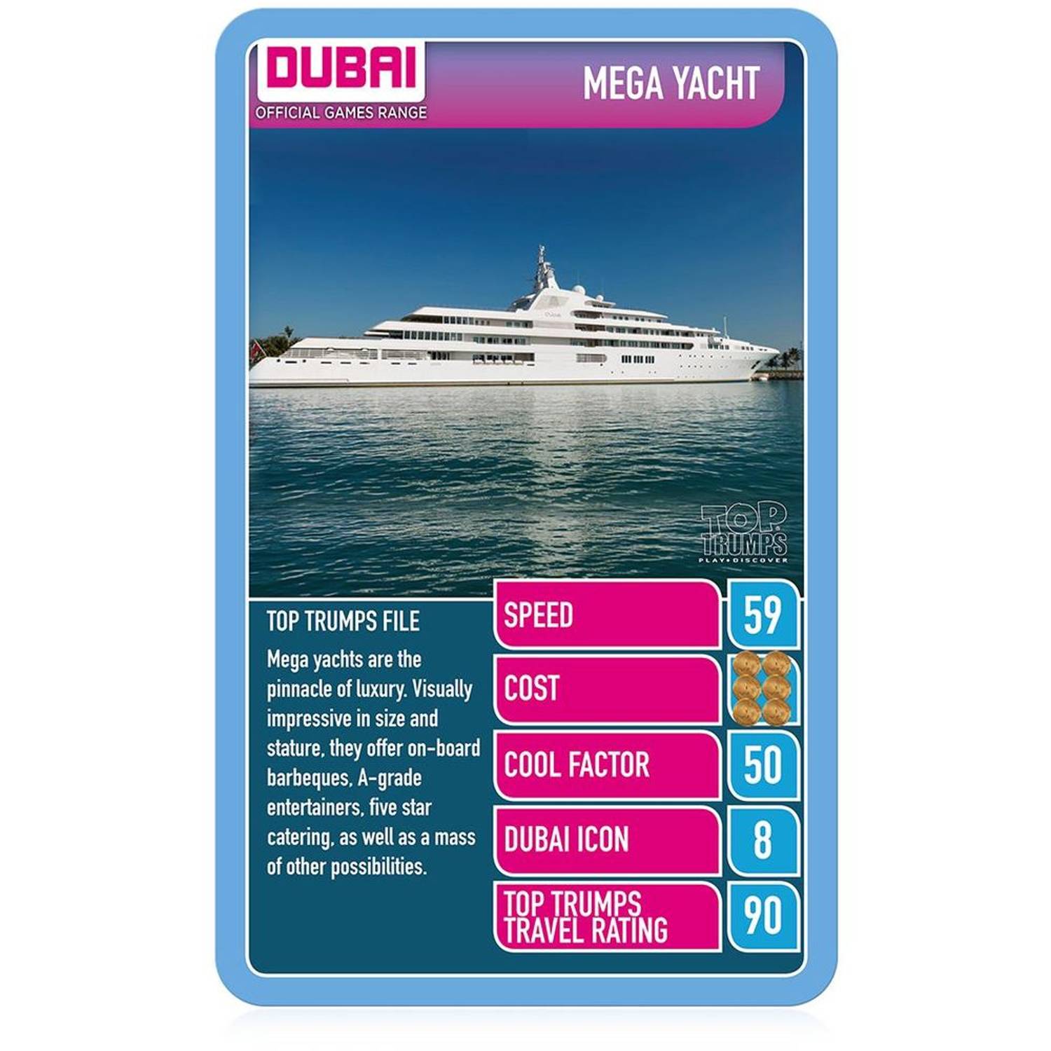 Winning Moves 5036905037488 Dubai Cars, Camels and Cool Transport Top Trumps Card Game Winning Moves 5036905037488 Dubai Cars, Camels and Cool Transport Top Trumps Card Game