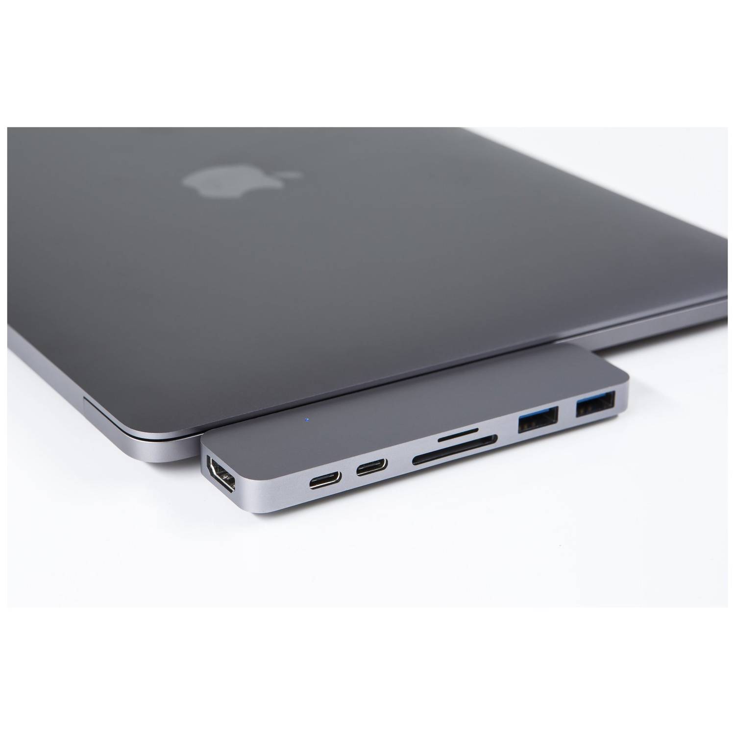 Hyper Drive GN28B Usb Hub 7in1 With Thurderbolt 3 Grey Hyper Drive GN28B Usb Hub 7in1 With Thurderbolt 3 Grey