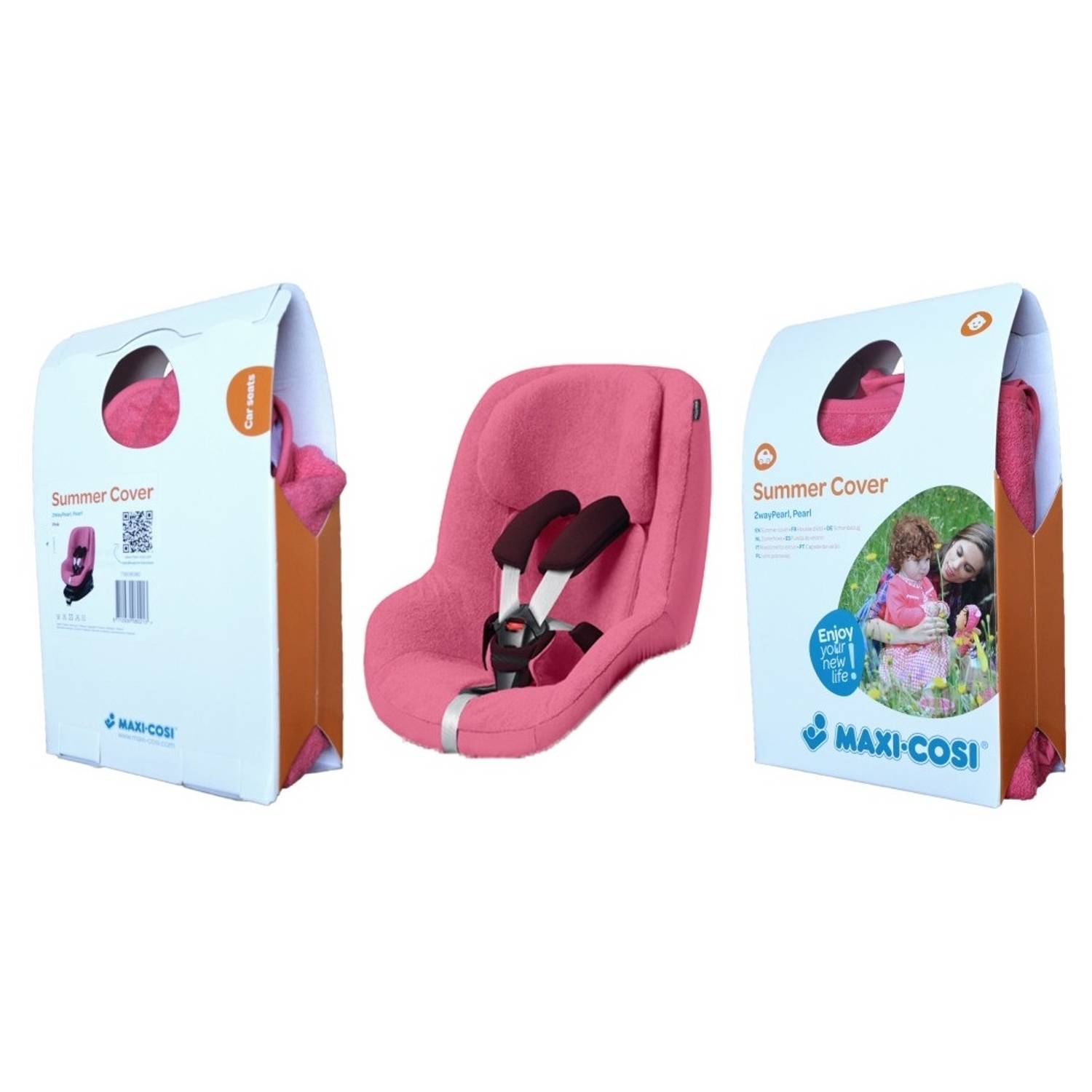 Maxi Cosi 2WayPearl Summer Cover Pink Maxi Cosi 2WayPearl Summer Cover Pink