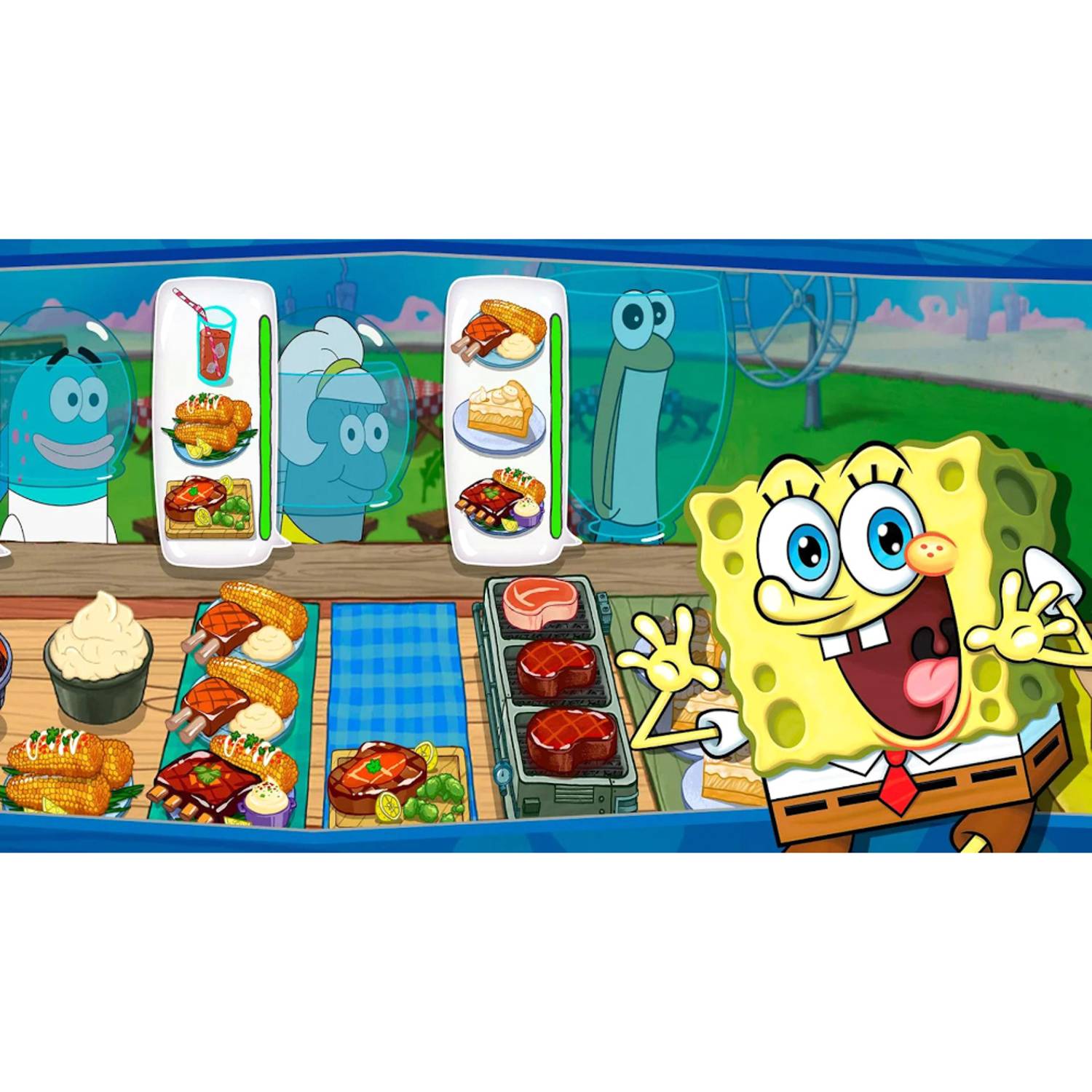 Nintendo Switch SpongeBob Krusty Cook-Off Extra Krusty Edition Game Nintendo Switch SpongeBob Krusty Cook-Off Extra Krusty Edition Game