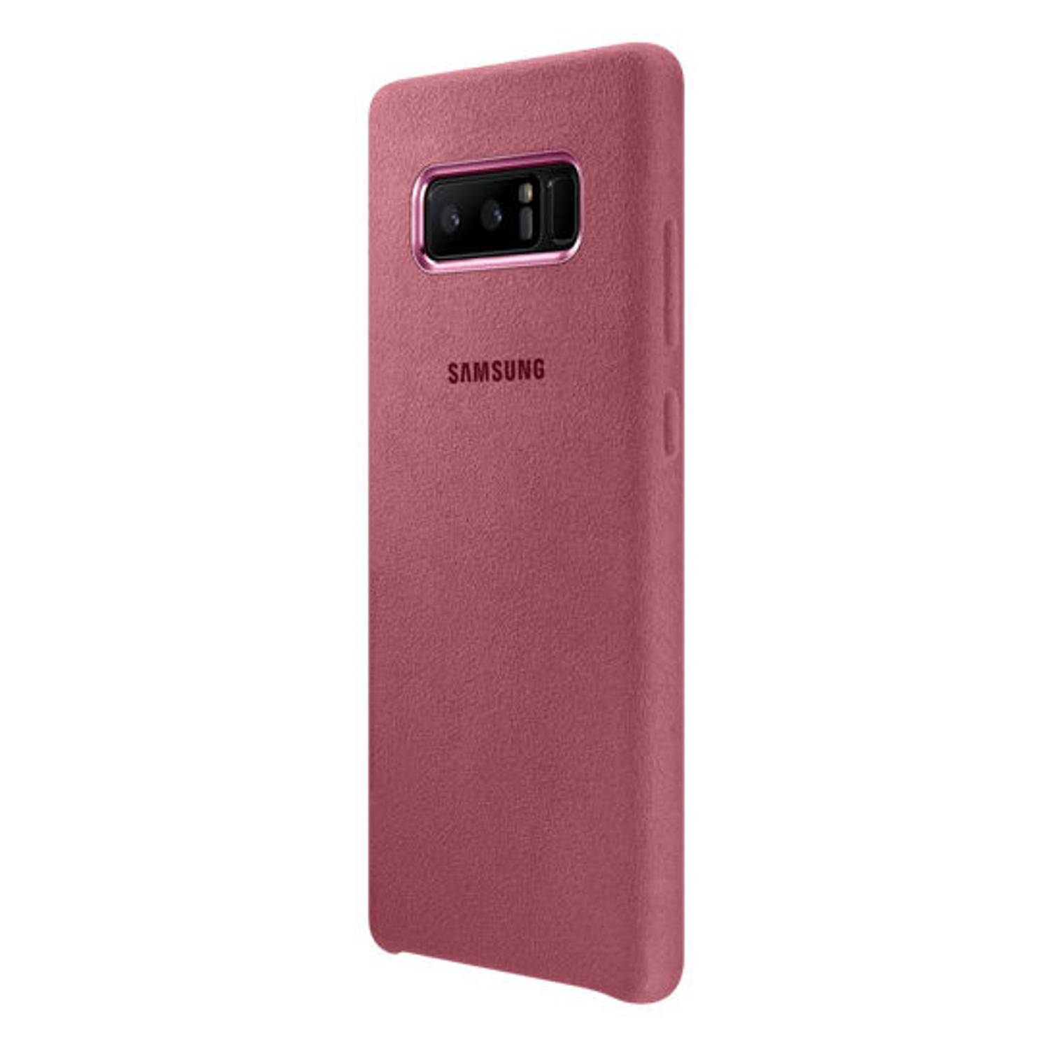 Samsung Alcantara Back Cover Pink For Note8 - EF-XN950APEGWW Samsung Alcantara Back Cover Pink For Note8 - EF-XN950APEGWW