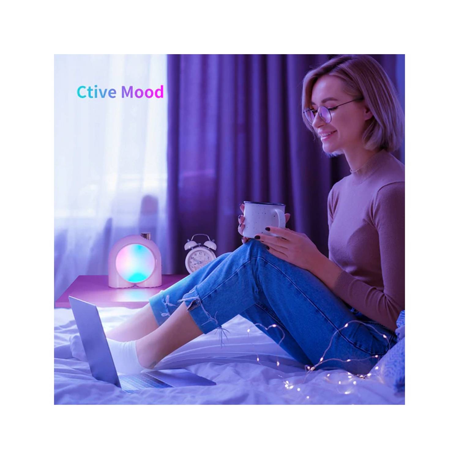 Divoom Planet-9 Led Rgb Smart Mood Desk Lamp With App Control - Pink Divoom Planet-9 Led Rgb Smart Mood Desk Lamp With App Control - Pink