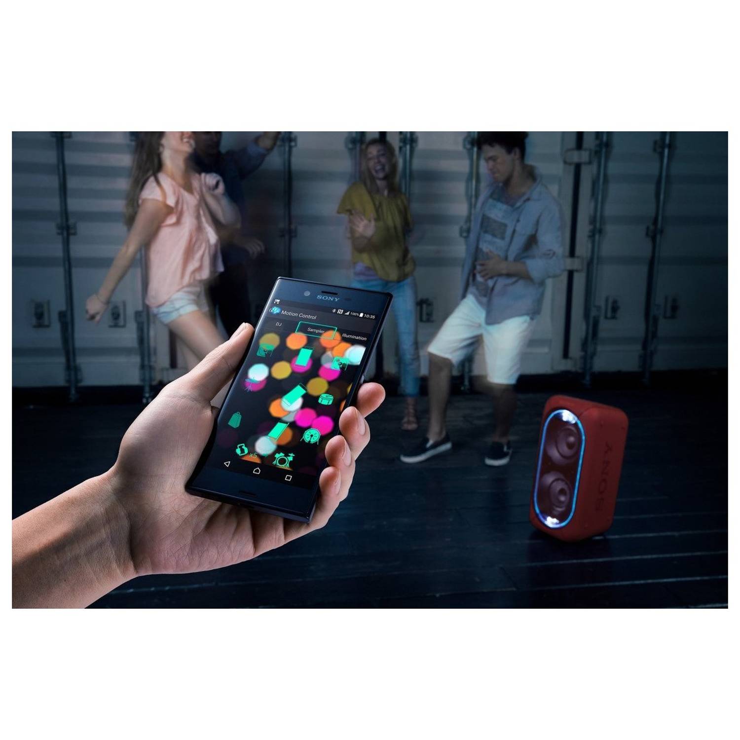 Sony GTKXB60 High Power Home Audio System With Bluetooth Red Sony GTKXB60 High Power Home Audio System With Bluetooth Red