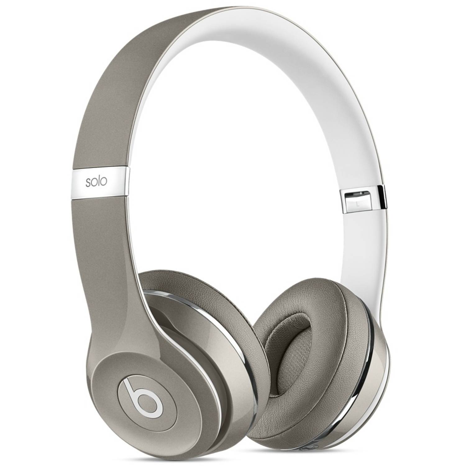 Beats Solo2 On Ear Headphones - Luxe Edition - Silver Beats Solo2 On Ear Headphones - Luxe Edition - Silver