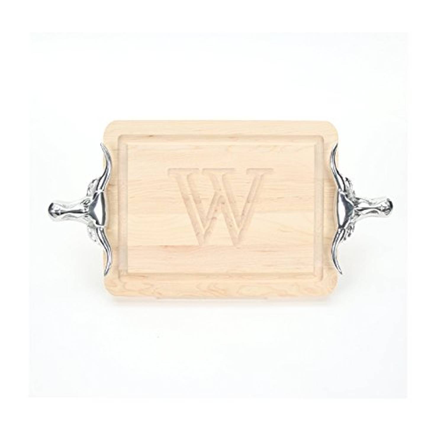 Bigwood Boards Cutting Board With Longhorn Handles, Monogrammed Cutting Board, Small Cheese Board, Maple Wood Serving Tray, Bigwood Boards Cutting Board With Longhorn Handles, Monogrammed Cutting Board, Small Cheese Board, Maple Wood Serving Tray,