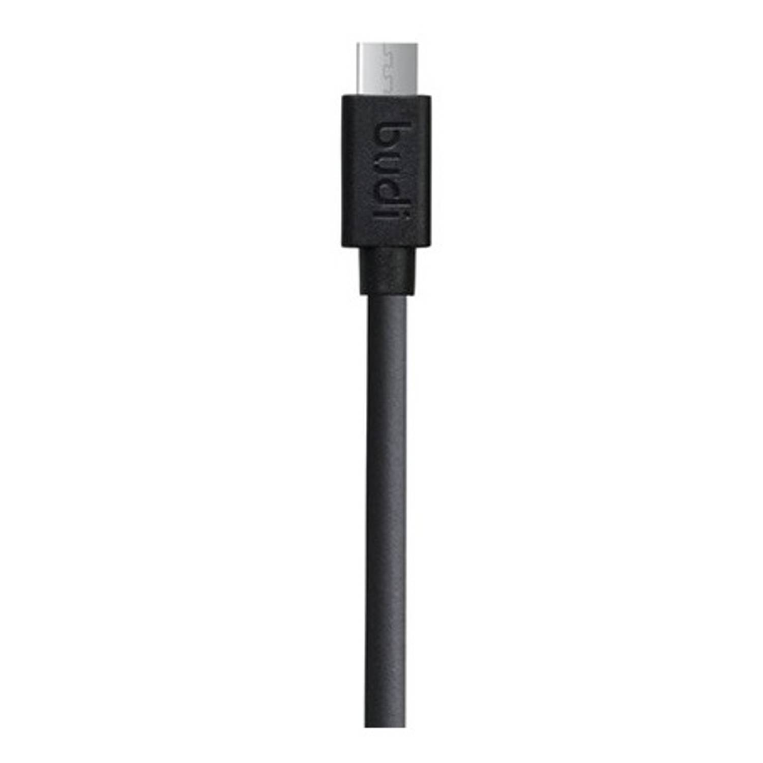 Budi M8J012BT09BLK Micro USB Cable 3m Black Budi M8J012BT09BLK Micro USB Cable 3m Black