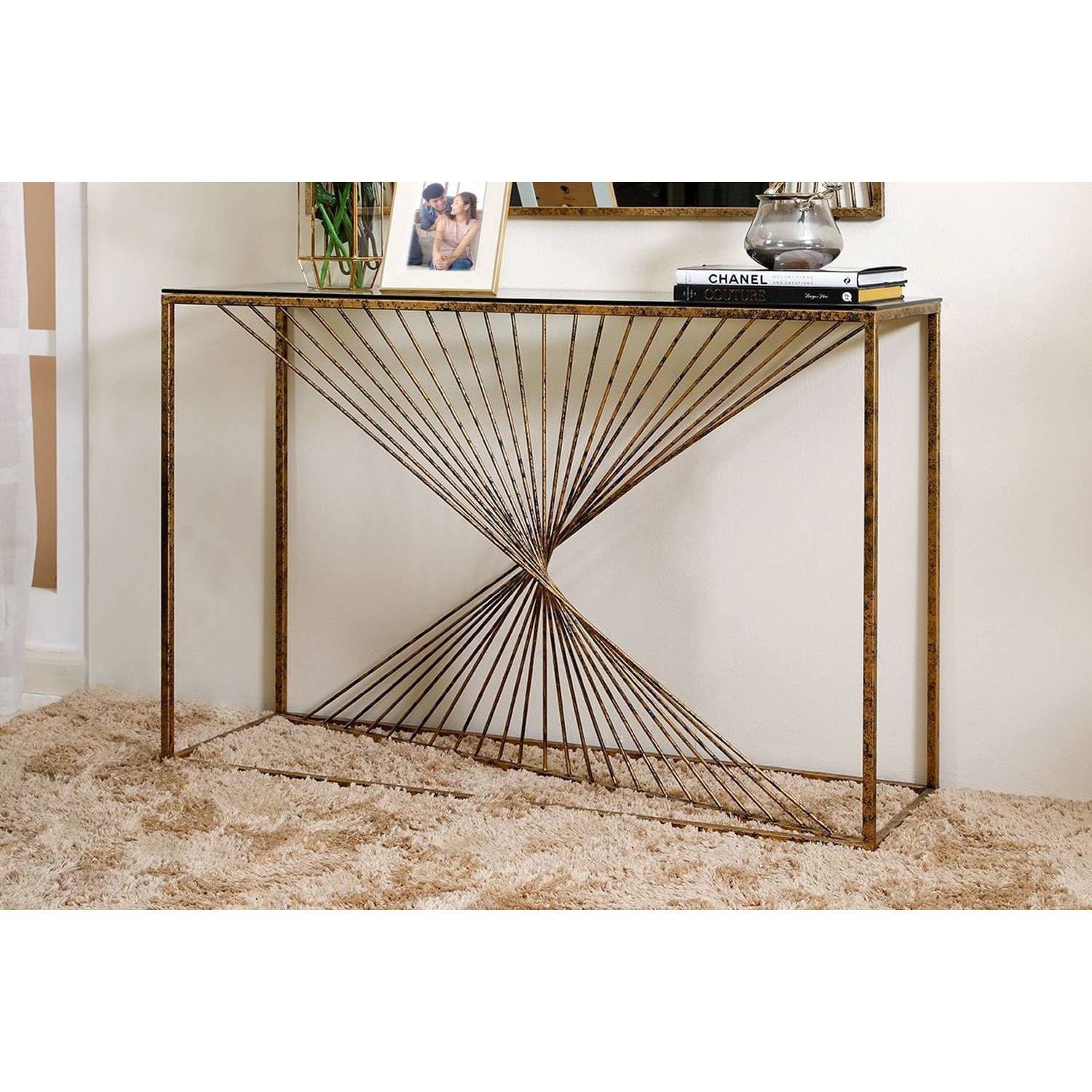 Pan Emirates Jetzia Console Table With Mirror Pan Emirates Jetzia Console Table With Mirror