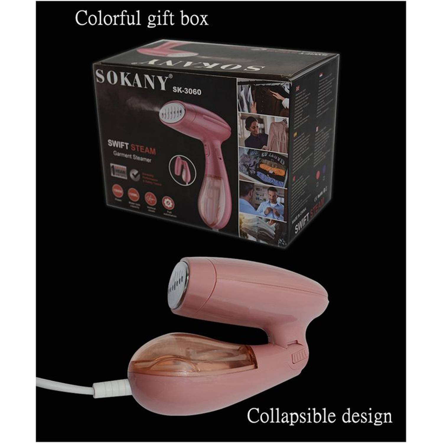 Sokany Portable Garment Steamer SK3060 Sokany Portable Garment Steamer SK3060
