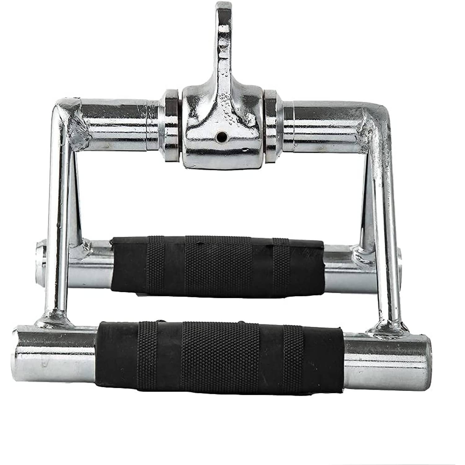 ULTIMAX V-Handle with Rubber Handgrips and Rotation Cable Machine Attachment Exercise Handle Pull Down Rowing Handle Weightlifting Accessory 360 Steel Swivel Non Slip and Durable Handle ULTIMAX V-Handle with Rubber Handgrips and Rotation Cable Machine Attachment Exercise Handle Pull Down Rowing Handle Weightlifting Accessory 360 Steel Swivel Non Slip and Durable Handle