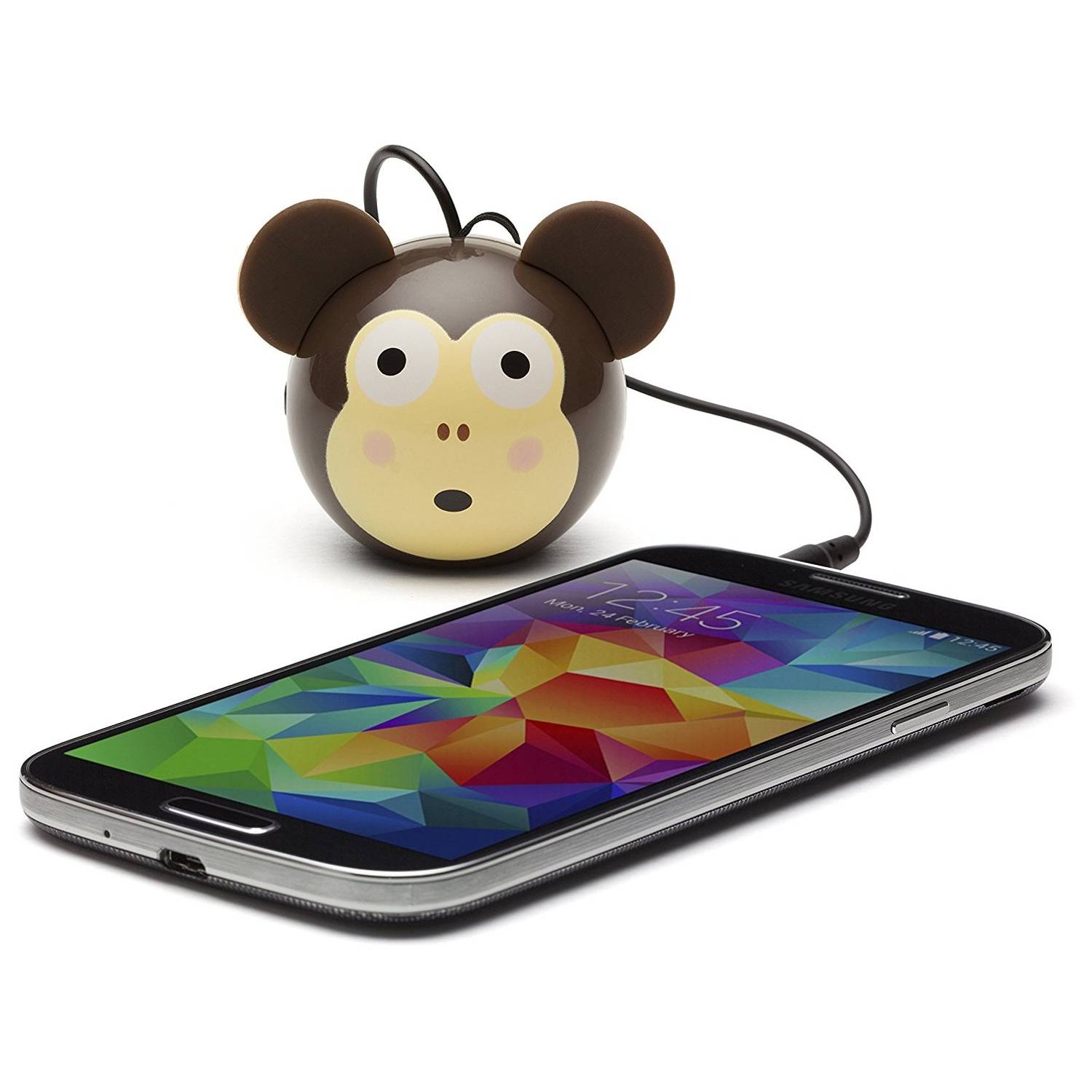 Kitsound Mini Buddy Monkey Speaker KSNMBMKY Kitsound Mini Buddy Monkey Speaker KSNMBMKY