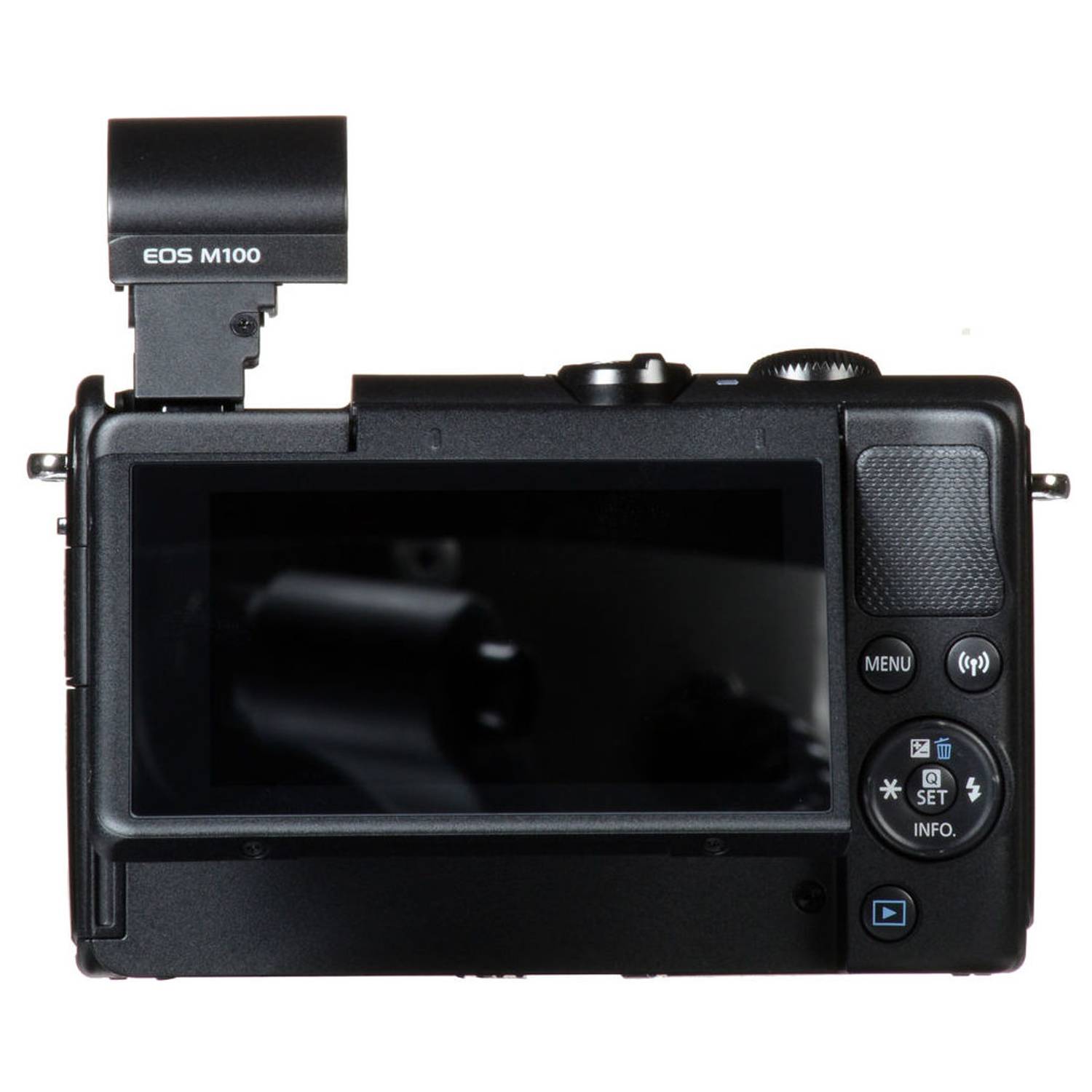 Canon EOS M100 Mirrorless Digital Camera Body Black With EF-M15-45 IS STM Lens Canon EOS M100 Mirrorless Digital Camera Body Black With EF-M15-45 IS STM Lens