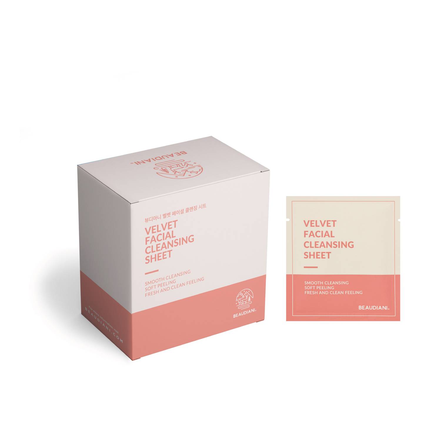 Beaudiani Velvet Facial Cleansing Sheet Beaudiani Velvet Facial Cleansing Sheet