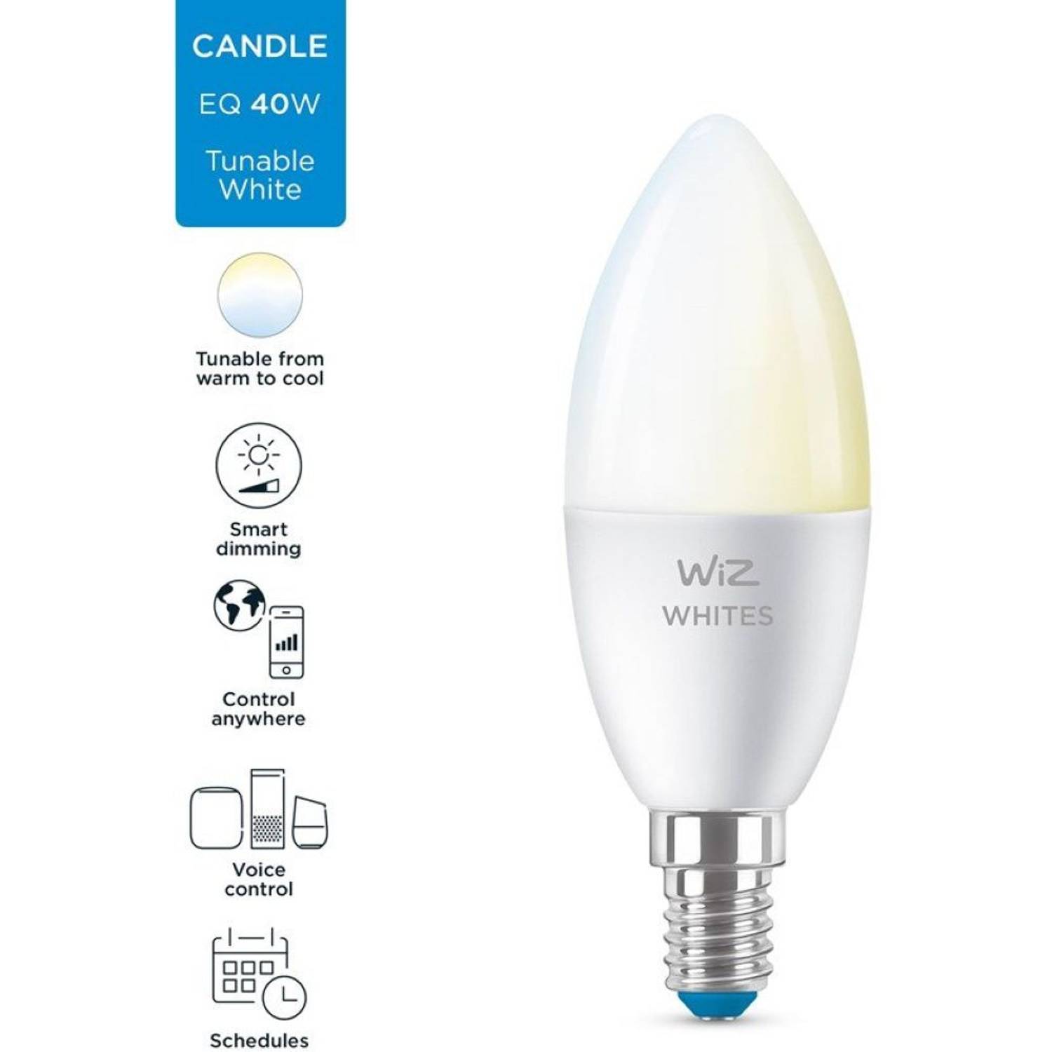 WIZ Wi-Fi BLE LED Bulb 40W WIZ Wi-Fi BLE LED Bulb 40W