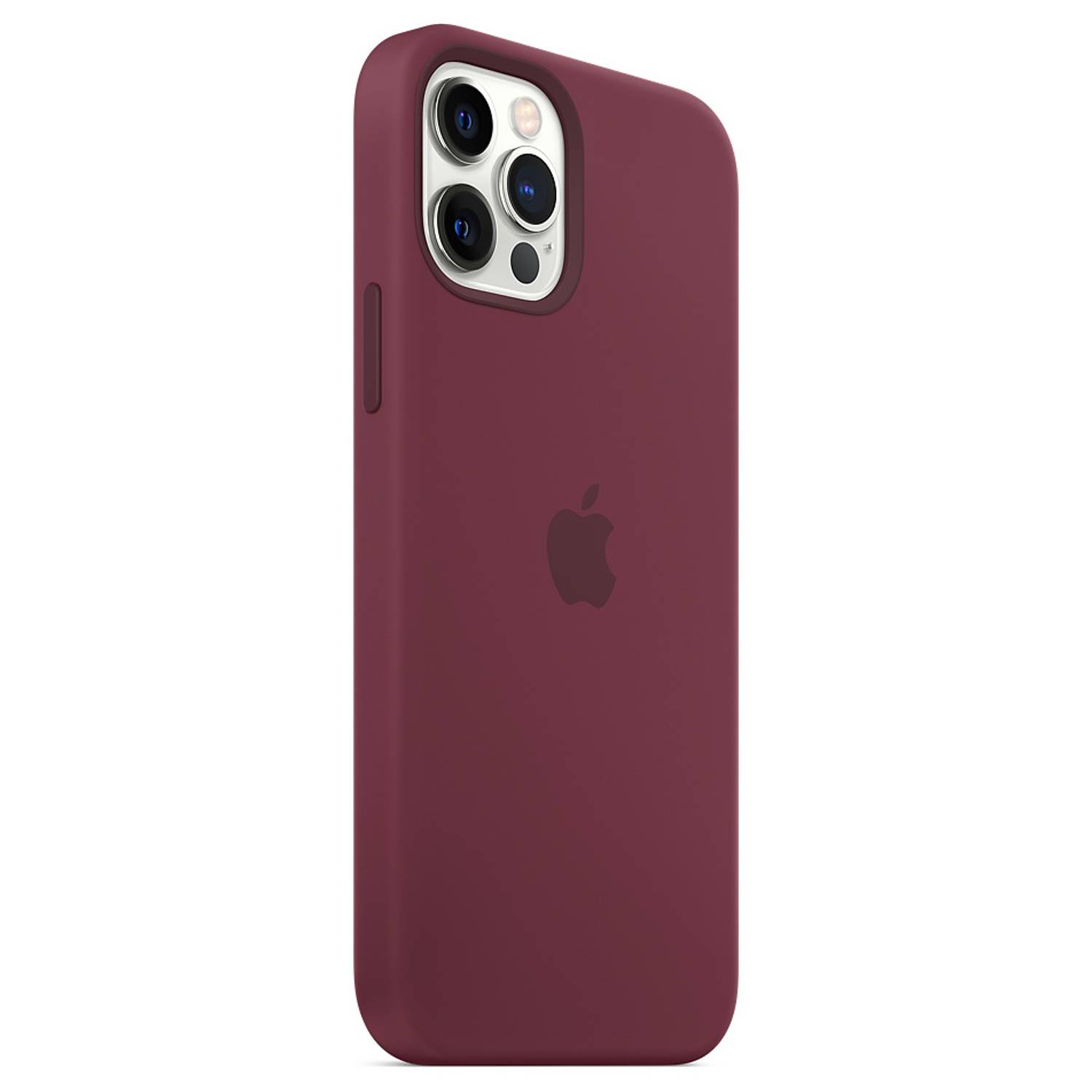 Apple iPhone 12 | 12 Pro Silicone Case with MagSafe - Plum Apple iPhone 12 | 12 Pro Silicone Case with MagSafe - Plum