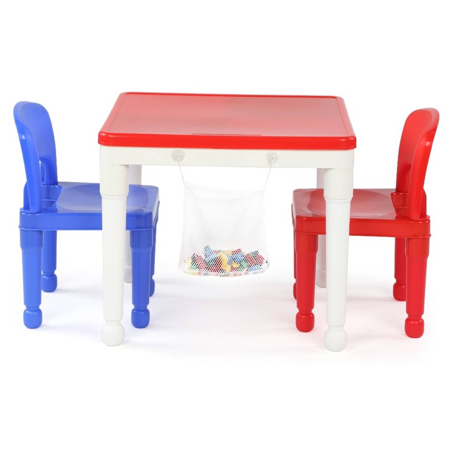 Tot Tutors 2-in-1 Plastic Lego Compatible Activity Table With 2 Chairs Tot Tutors 2-in-1 Plastic Lego Compatible Activity Table With 2 Chairs