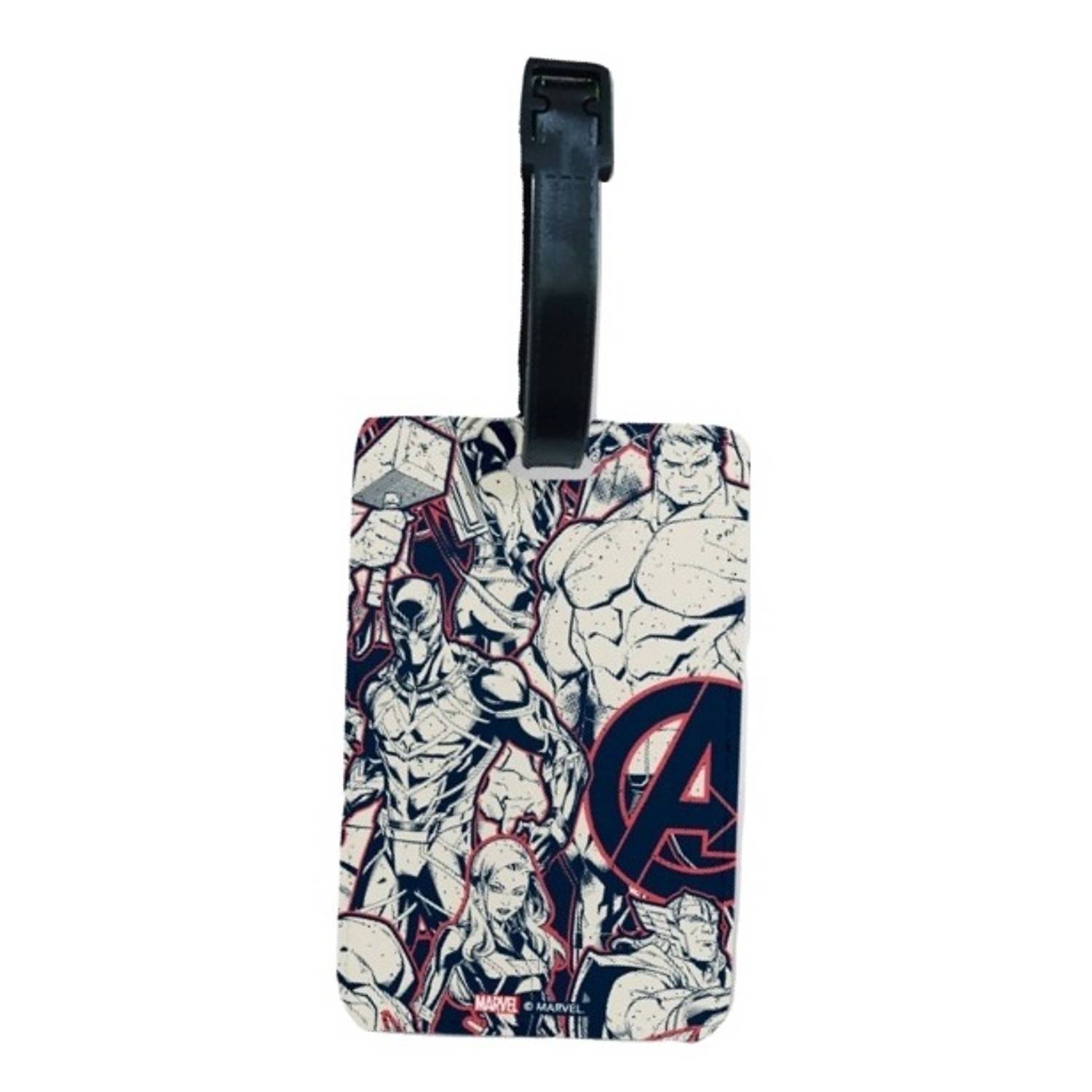Marvel Avengers Superhero PCU Luggage Tag Marvel Avengers Superhero PCU Luggage Tag