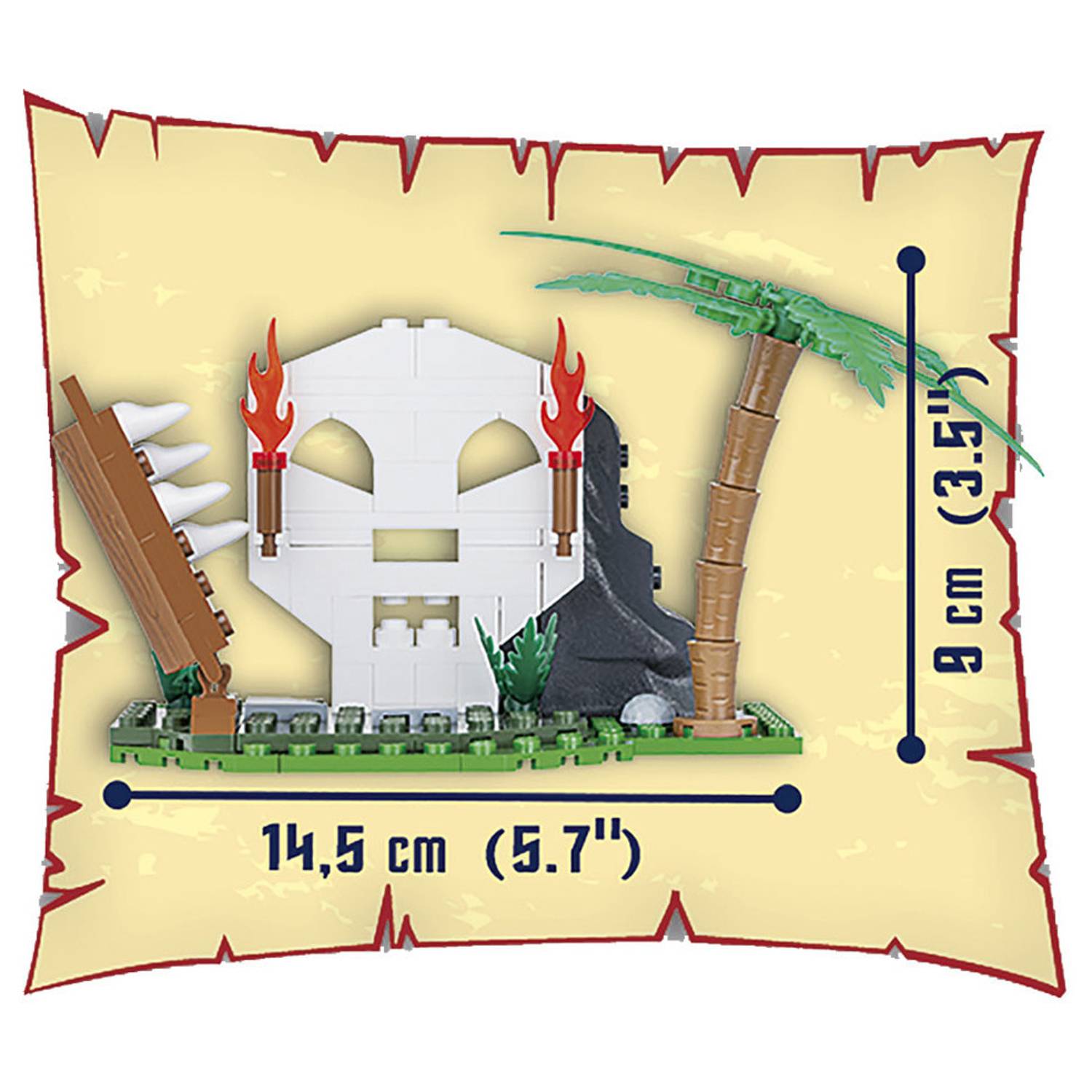 Cobi 100pcs Pirates Skull Island Cobi 100pcs Pirates Skull Island