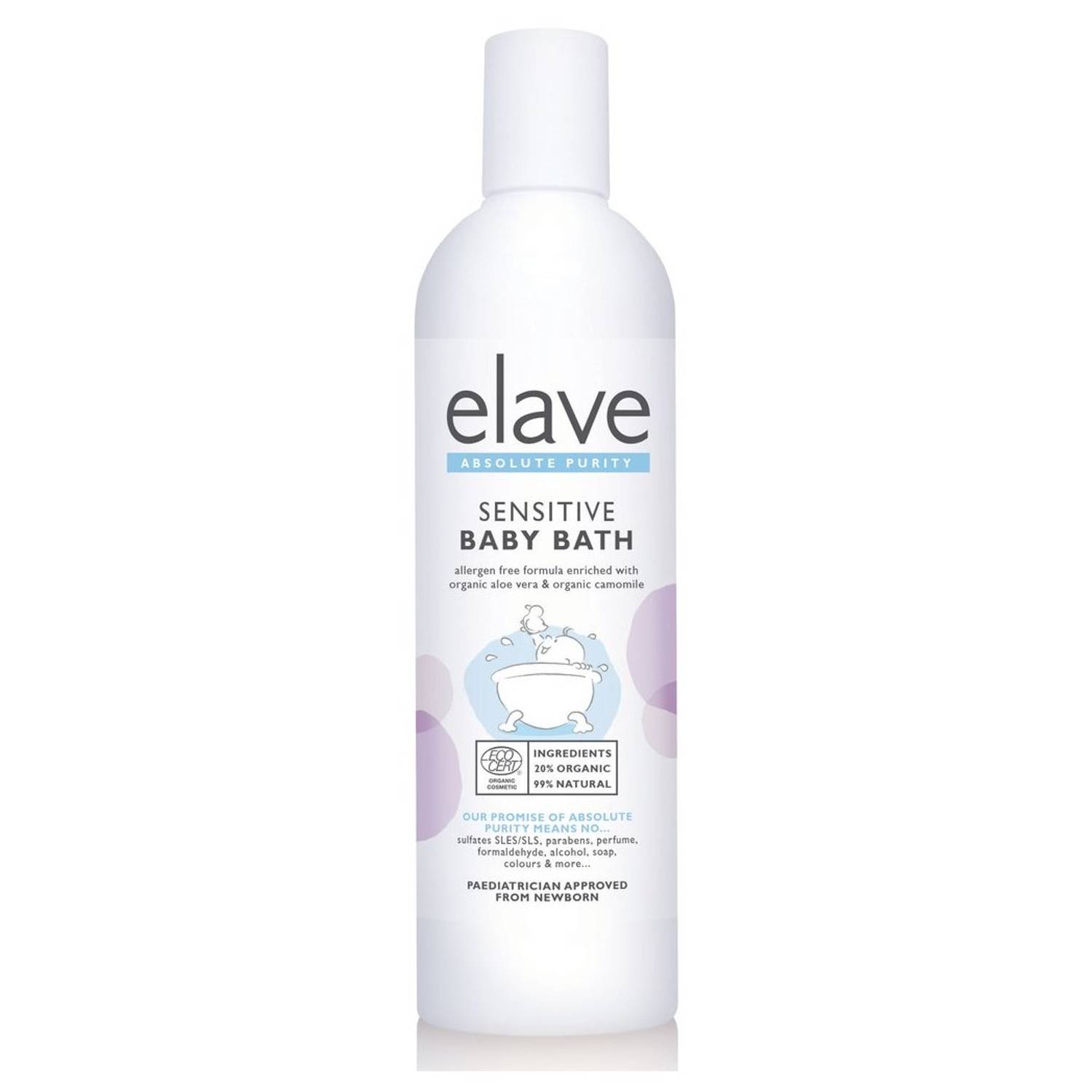 Elave Sensitive Baby Bath 400ml Elave Sensitive Baby Bath 400ml