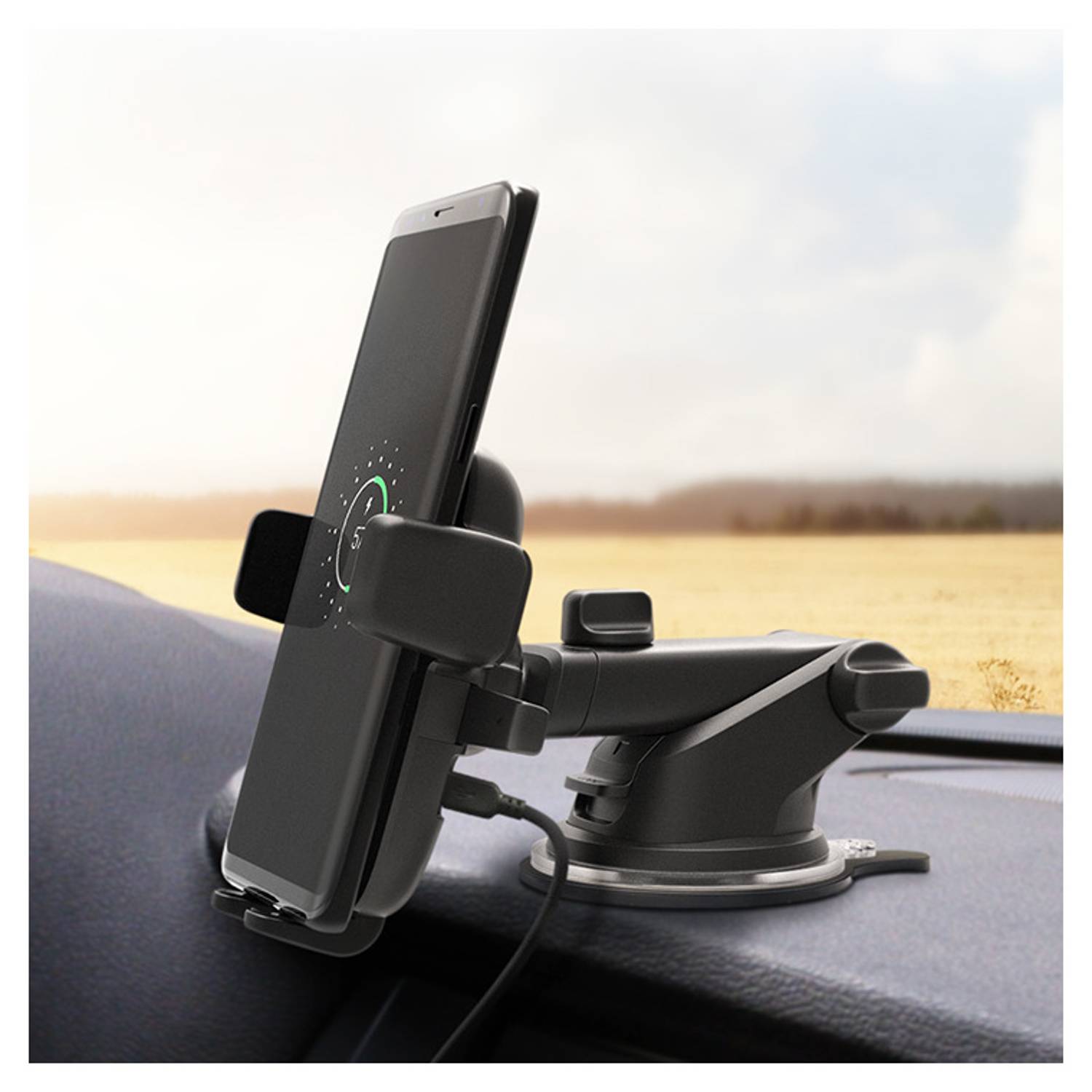 Iottie Easy One Touch Wireless Fast Charging Dash & Windshield Iottie Easy One Touch Wireless Fast Charging Dash & Windshield