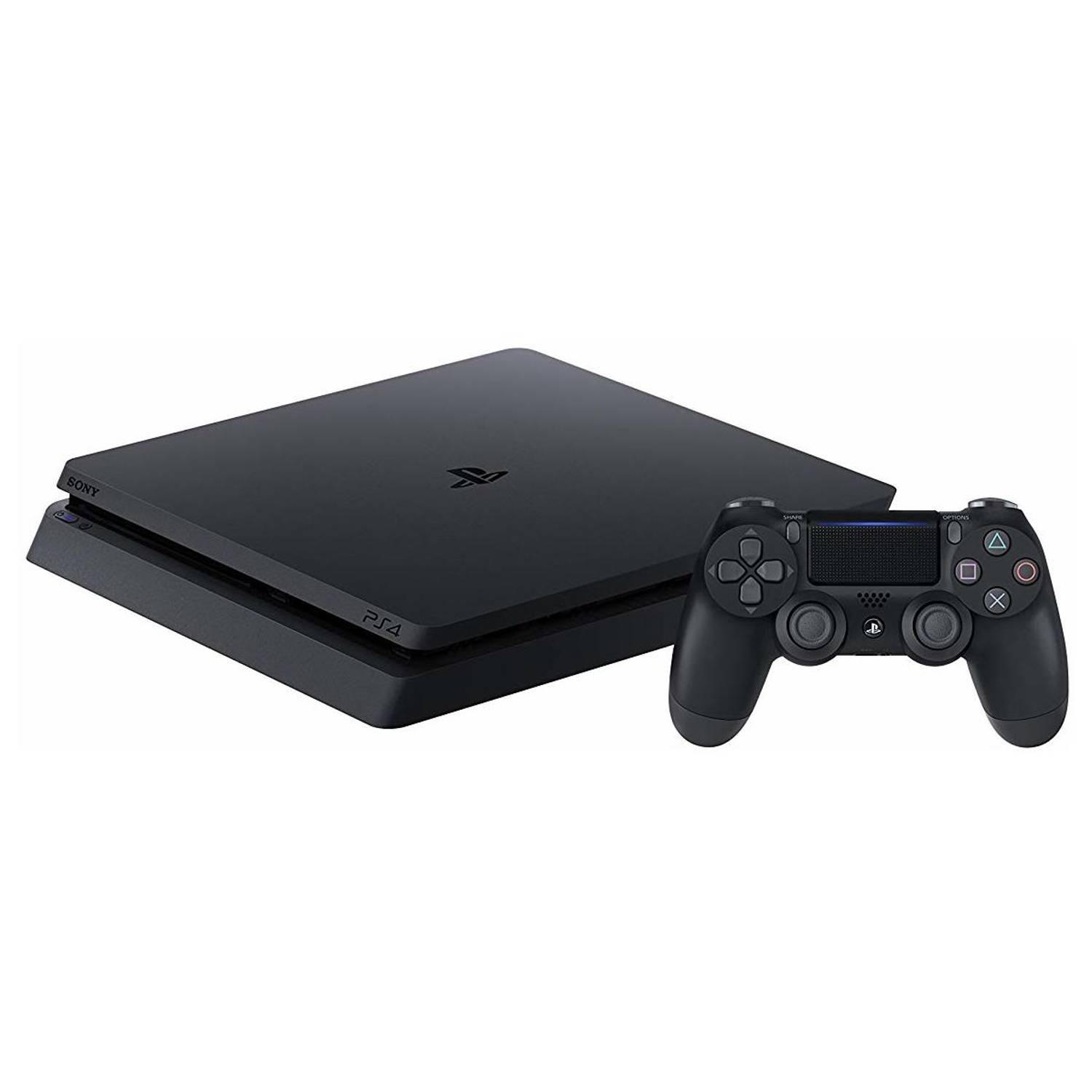 Sony PS4 Slim Gaming Console 1TB Black With 2 Controllers + 3 Assorted Game Sony PS4 Slim Gaming Console 1TB Black With 2 Controllers + 3 Assorted Game