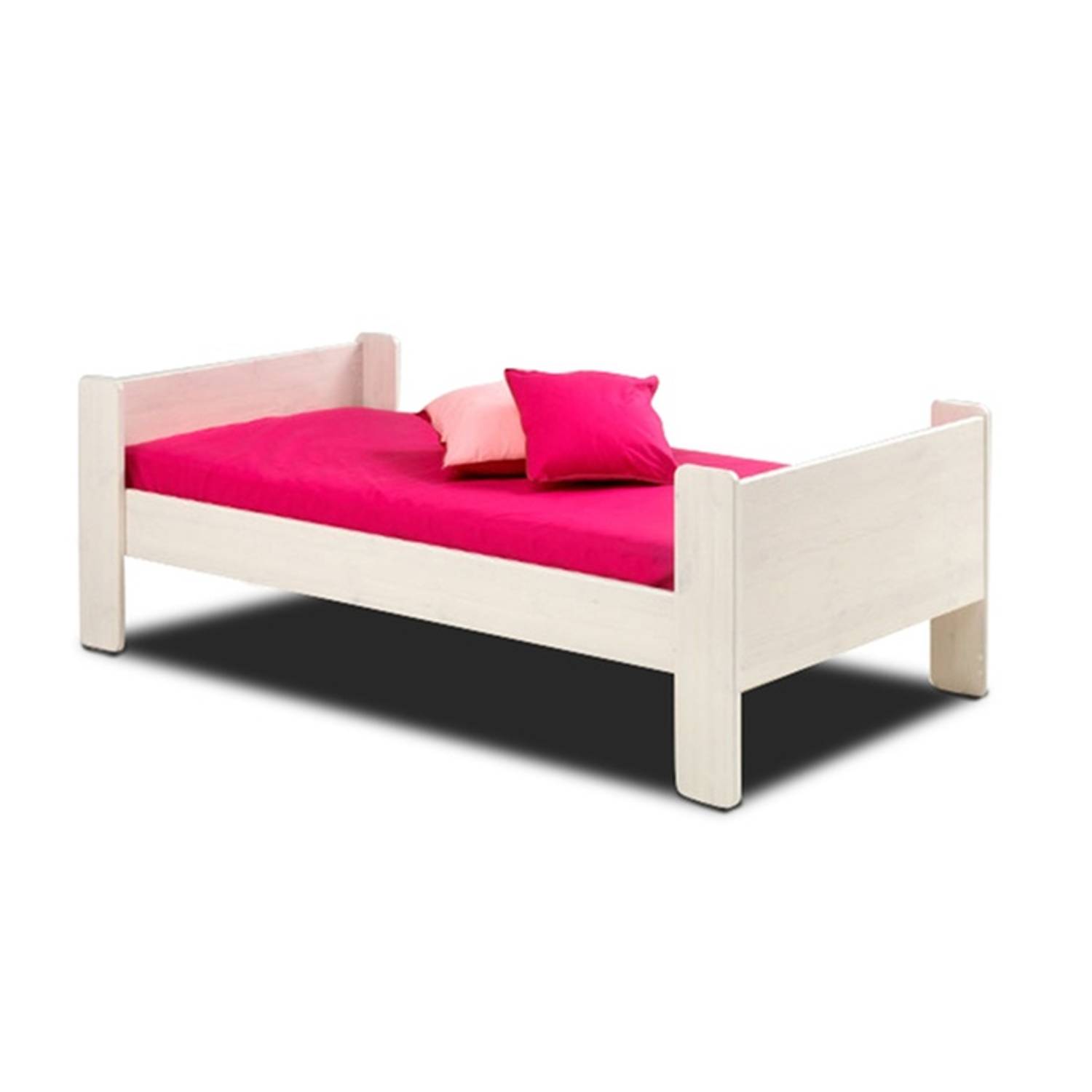 Wooden Base Single Bed Single Bed With Mattress Off White Wooden Base Single Bed Single Bed With Mattress Off White