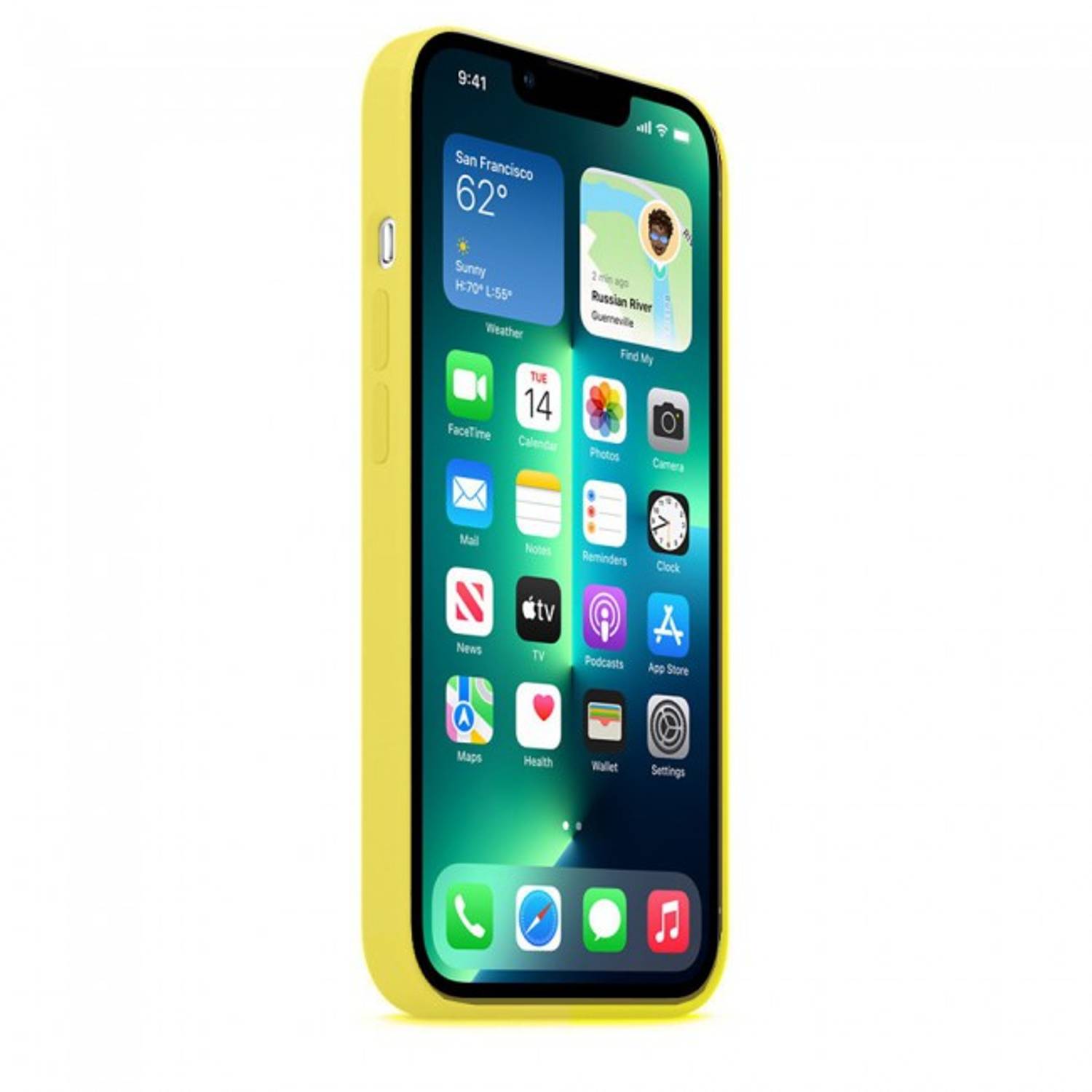 Margoun Silicone Case Cover for Apple iPhone 13 Pro Max - Mustard Yellow Margoun Silicone Case Cover for Apple iPhone 13 Pro Max - Mustard Yellow