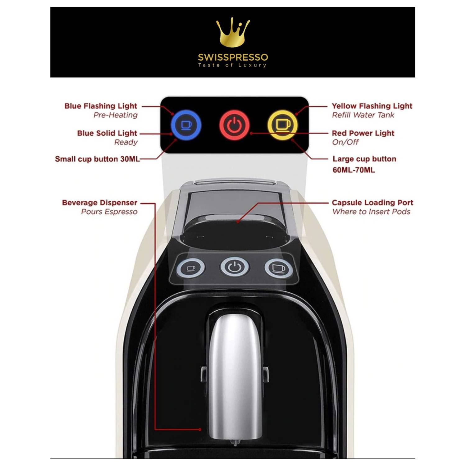 Nespresso Compatible Espresso Coffee Capsules 40 Different Flavors Nespresso Compatible Espresso Coffee Capsules 40 Different Flavors