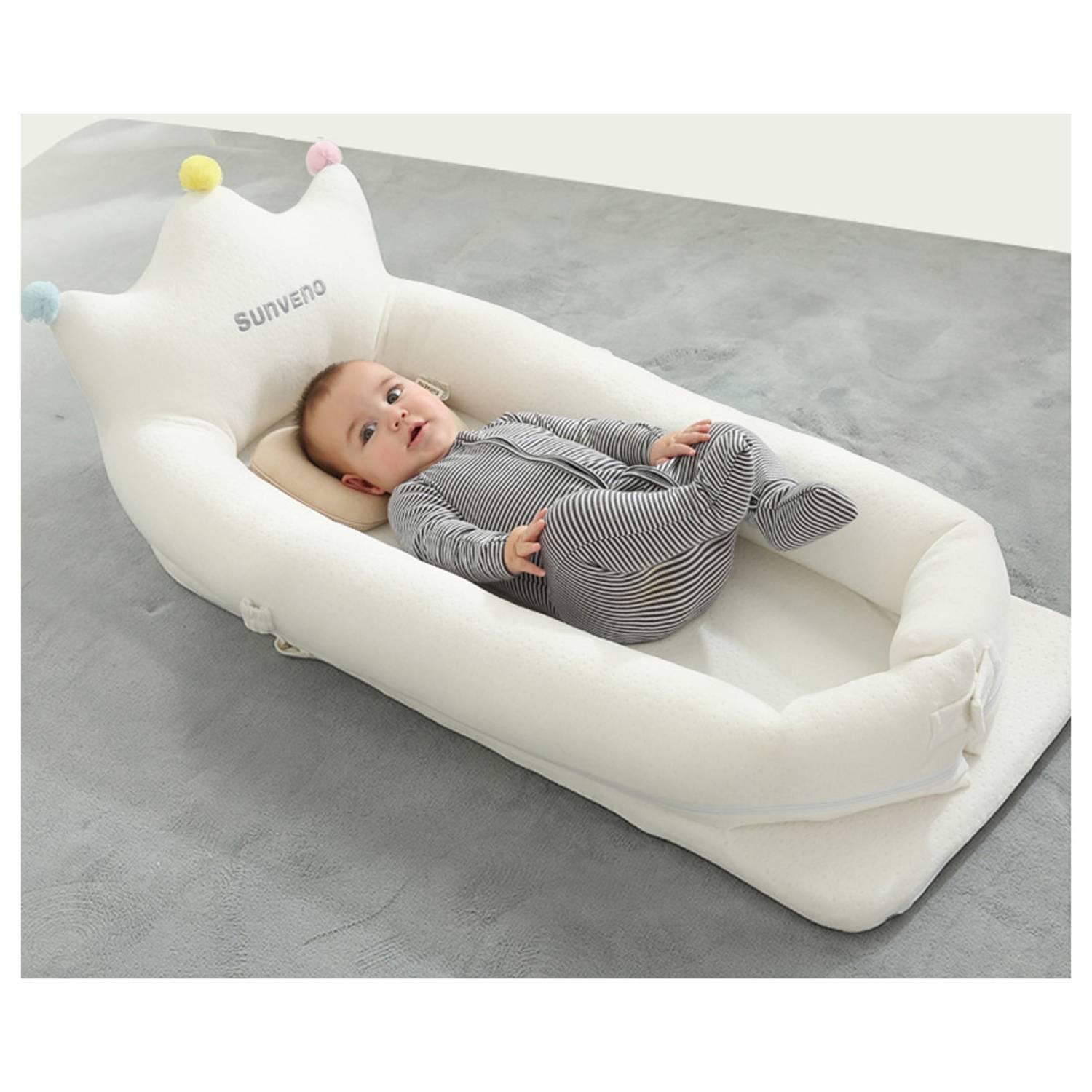 Sunveno All Season Royal Baby Nest White Sunveno All Season Royal Baby Nest White
