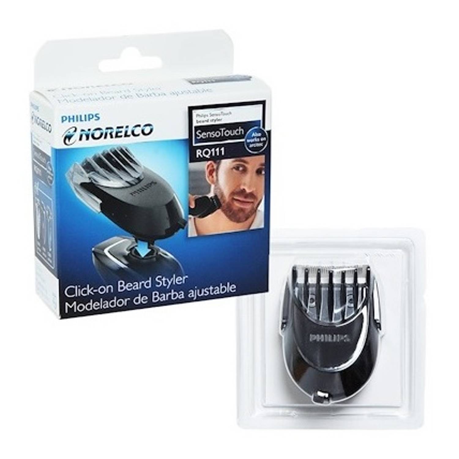 Philips Smart Click Beard Styler Head RQ11150 Philips Smart Click Beard Styler Head RQ11150