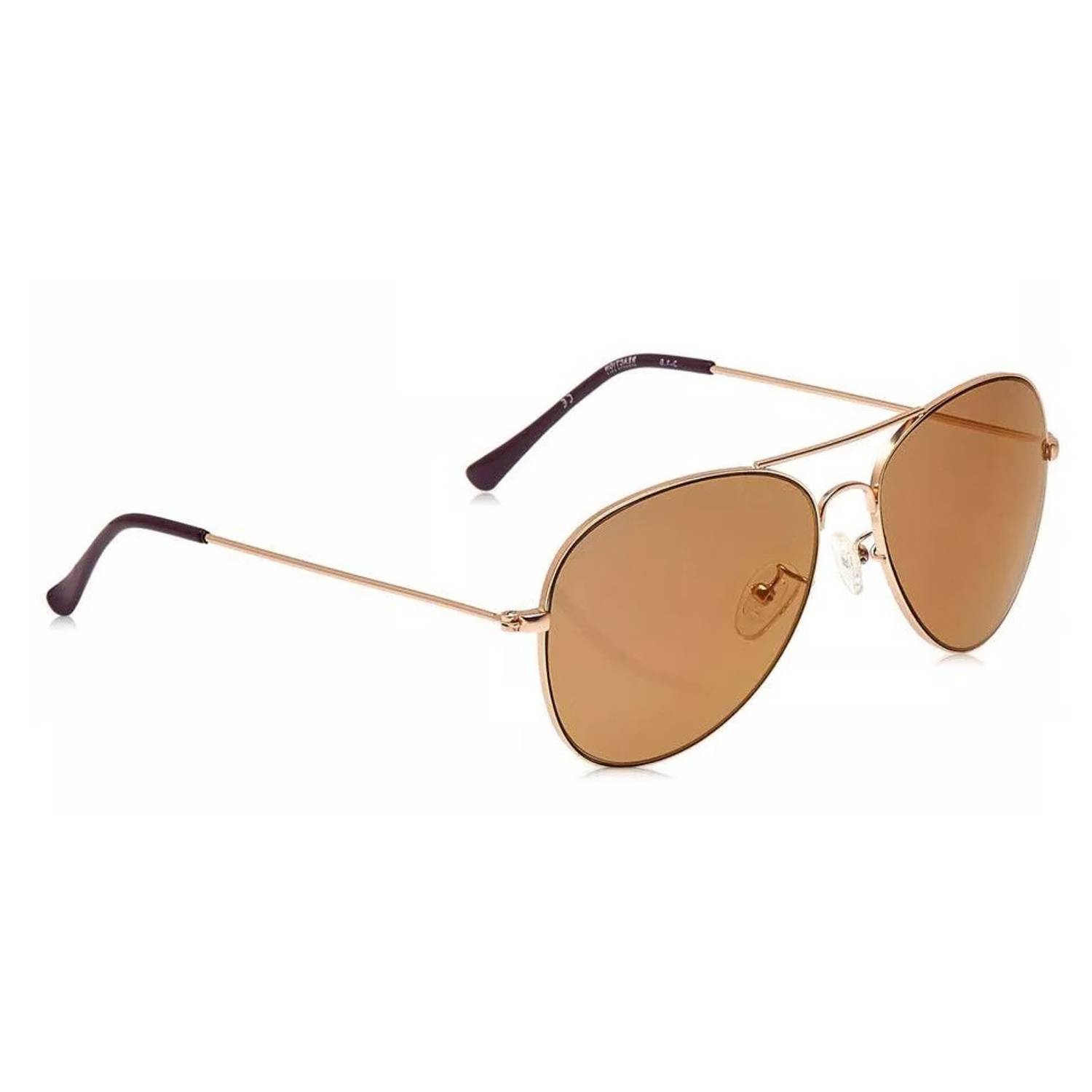 Kenneth Cole Shiny Gold / Brown Metal Men's Sunglasses Kenneth Cole Shiny Gold / Brown Metal Men's Sunglasses