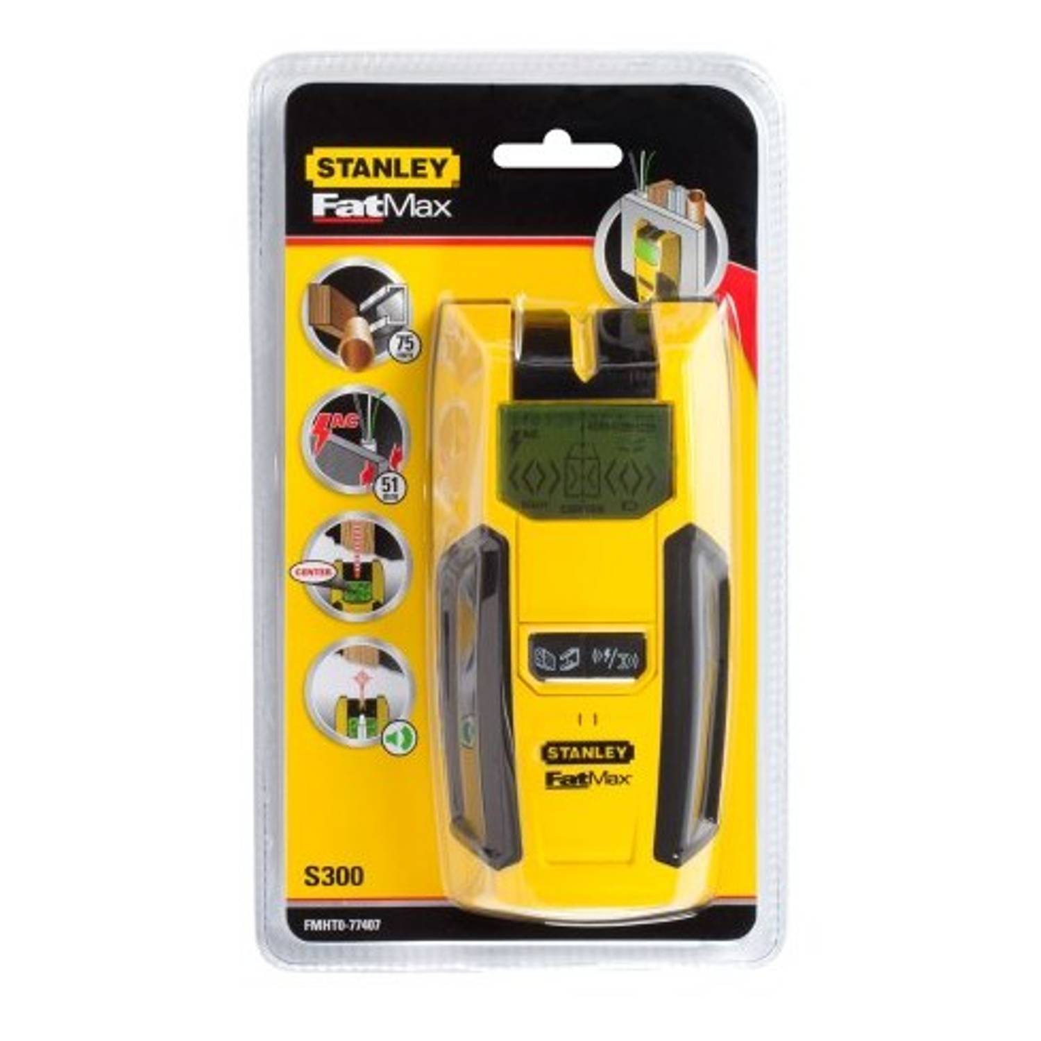 Stanley Fatmax Stud Finder S300 FMHT0-77407 Stanley Fatmax Stud Finder S300 FMHT0-77407