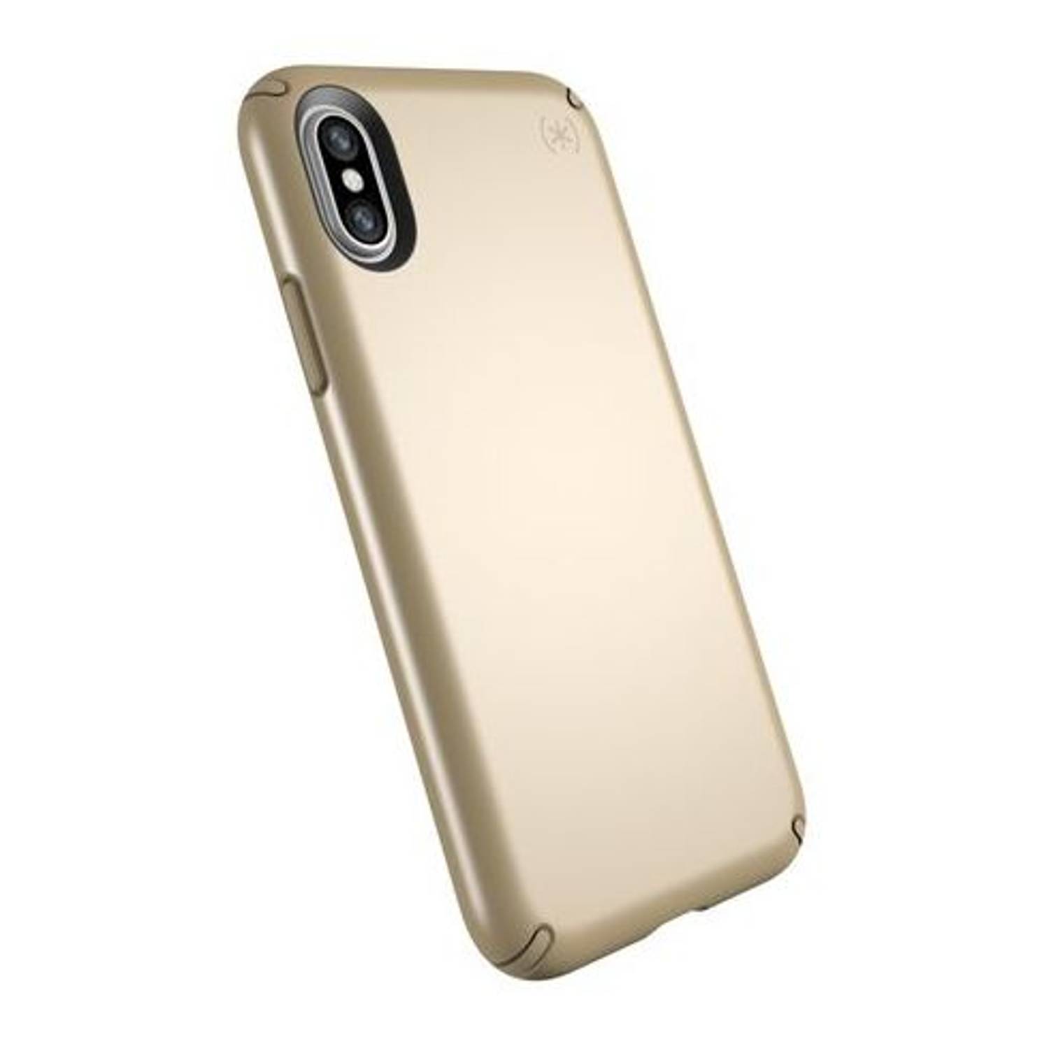 Speck Presidio Metallic Case Gold/Camel Brown For Apple iPhone X - 1031356595 Speck Presidio Metallic Case Gold/Camel Brown For Apple iPhone X - 1031356595