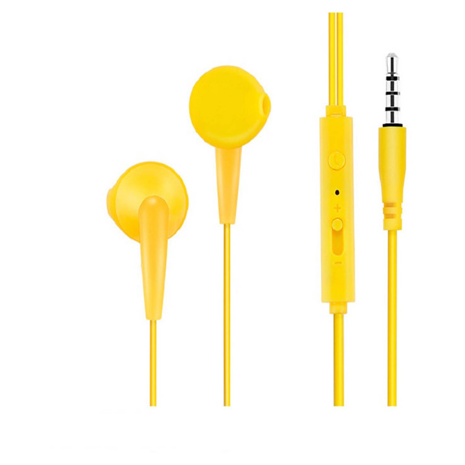 Hoco Commom Drive By Wire Movement In Ear Earphone Yellow Hoco Commom Drive By Wire Movement In Ear Earphone Yellow