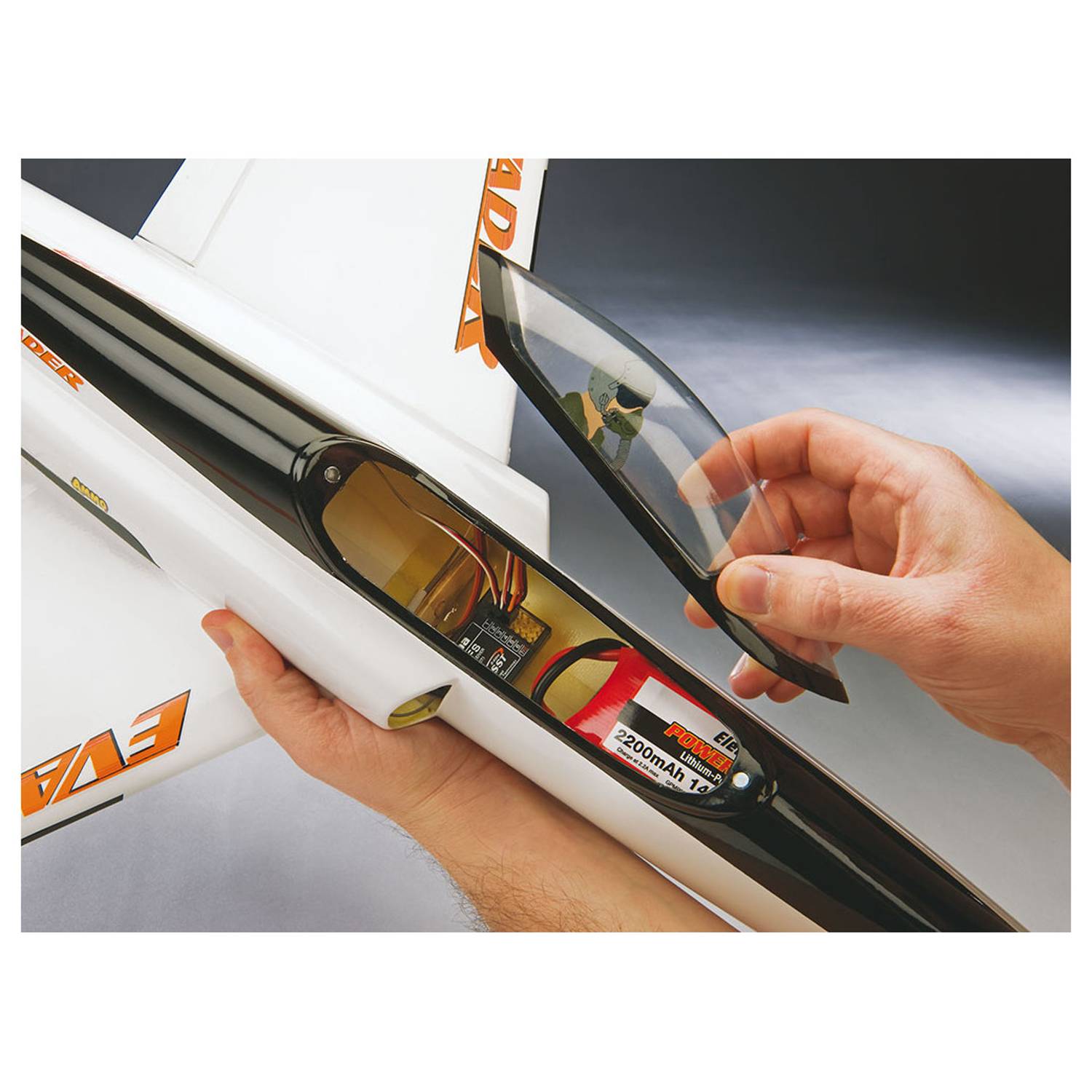 Greatplanes GRPEVADERARF Evader Impeller RC Jet Plane Toy Greatplanes GRPEVADERARF Evader Impeller RC Jet Plane Toy