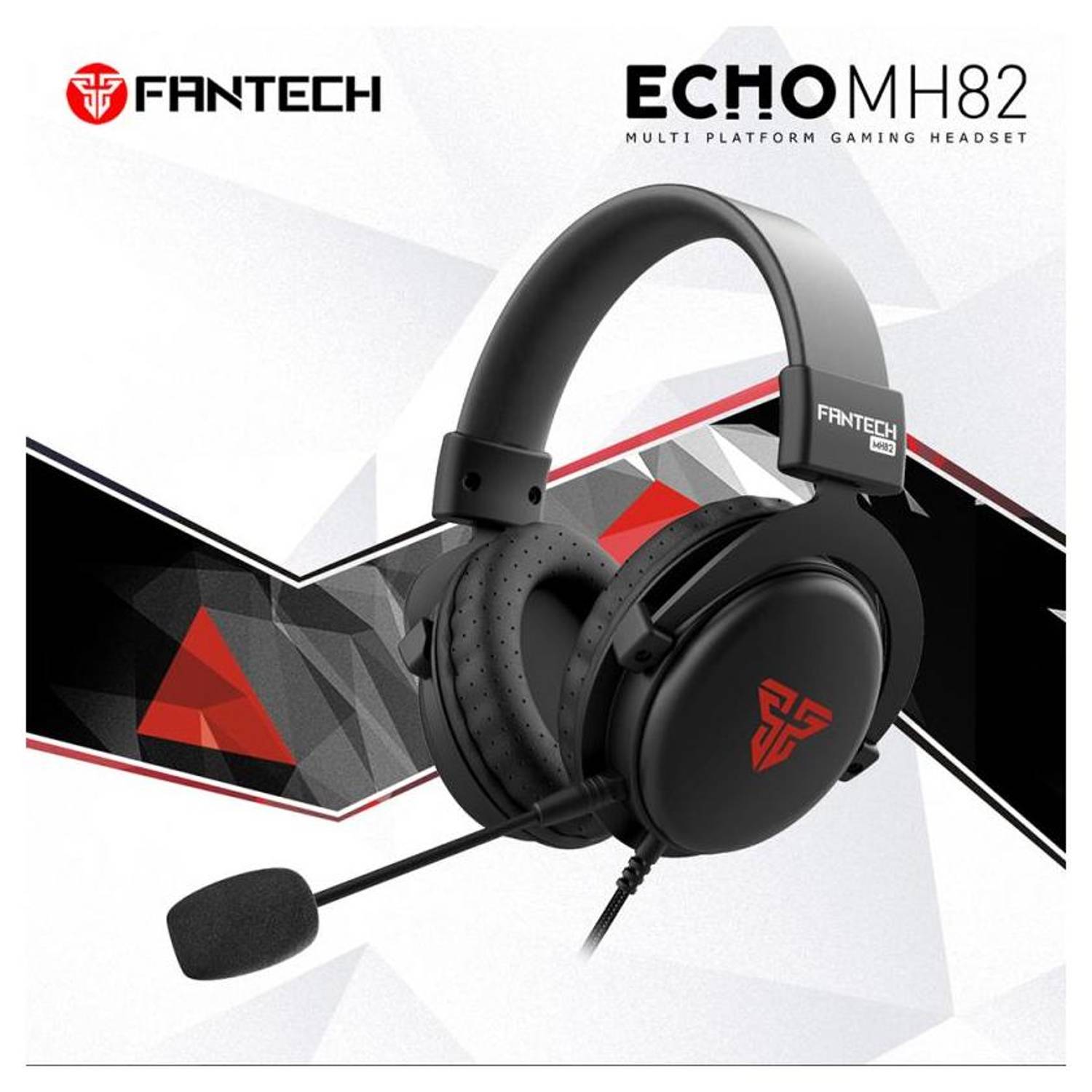 Fantech ECHO MH82 Gaming Headset Black Fantech ECHO MH82 Gaming Headset Black